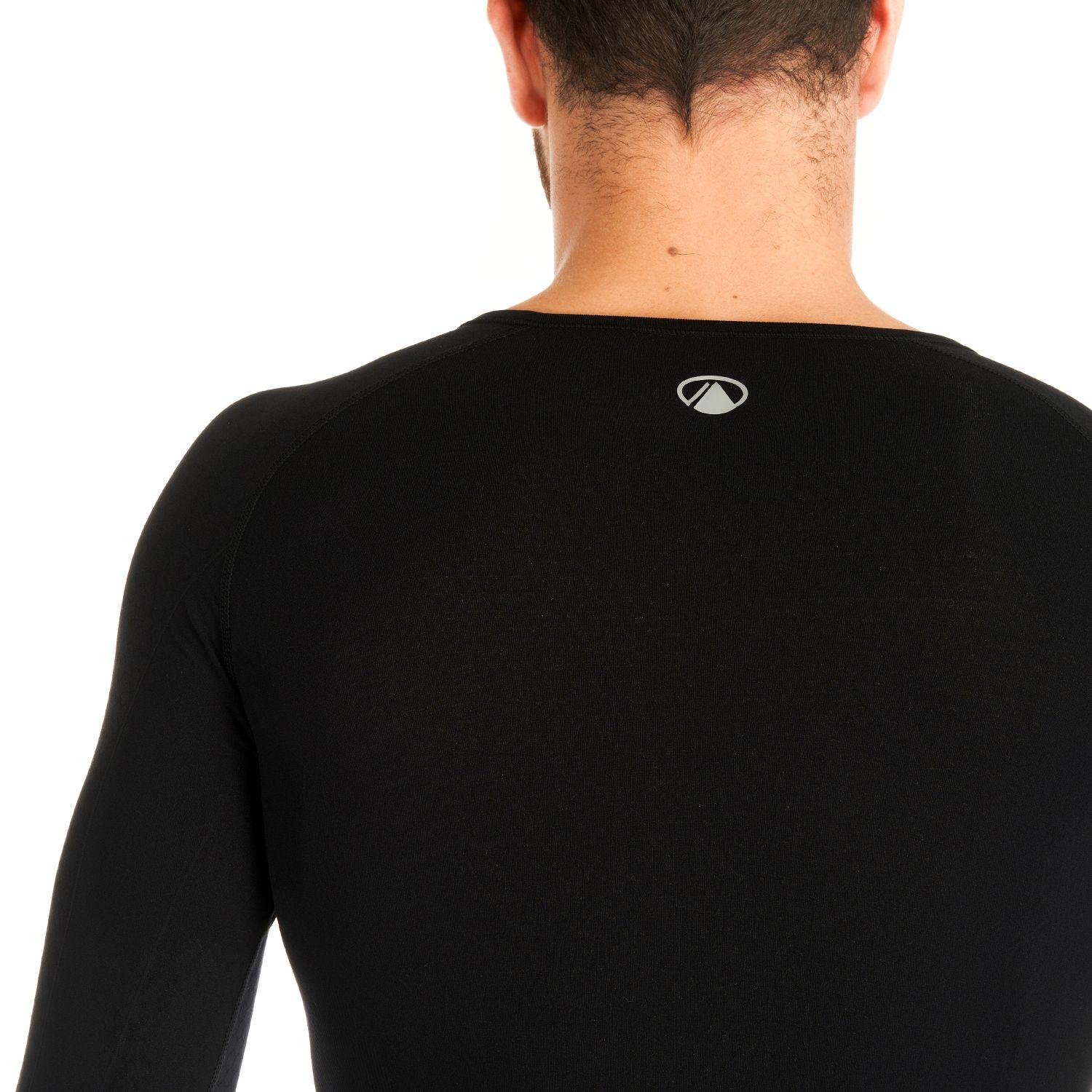 Primera Capa Hombre Skintec 1000 Seamless Top Negro Lippi V23-6