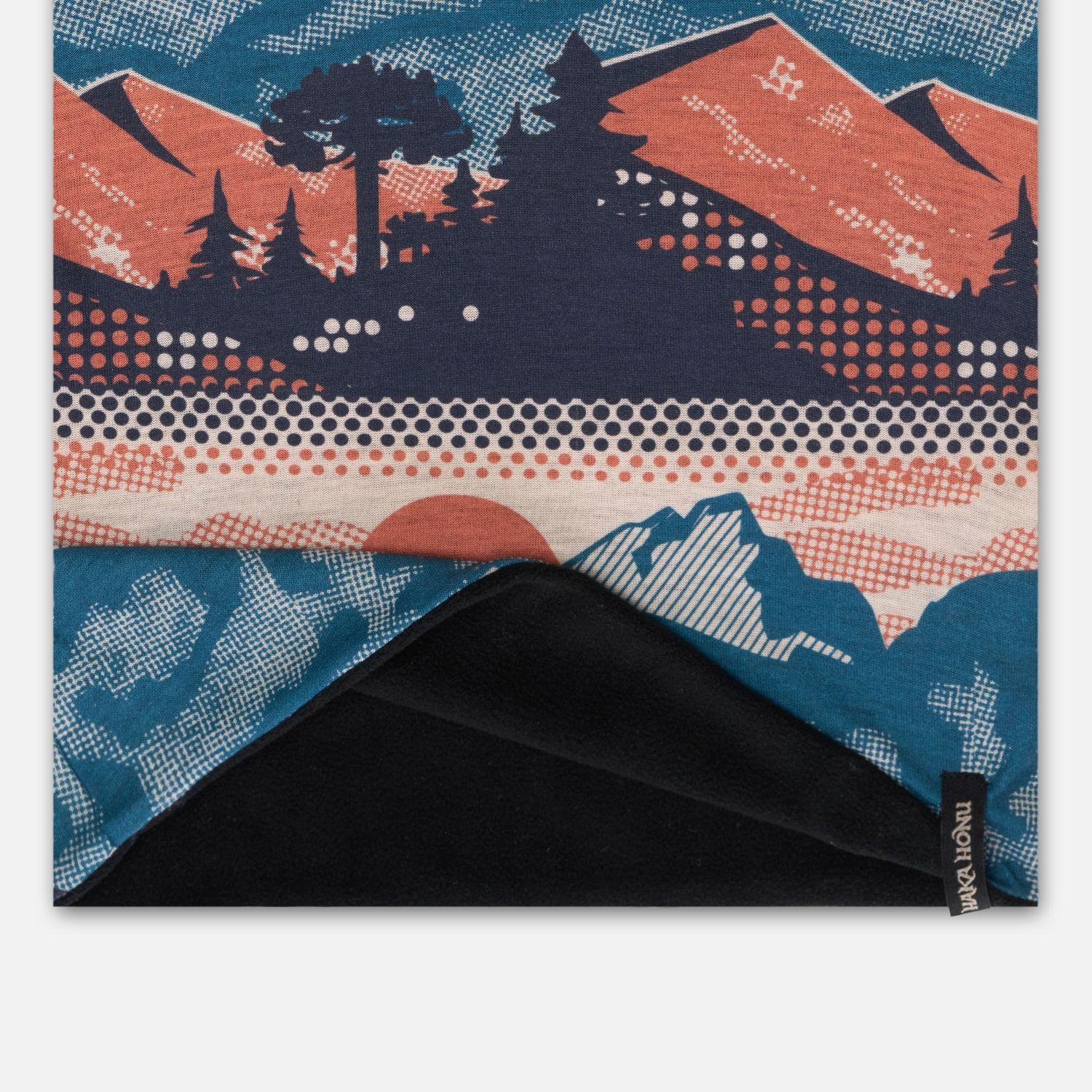 Bandana La Cima Print Coral Haka Honu I25-2