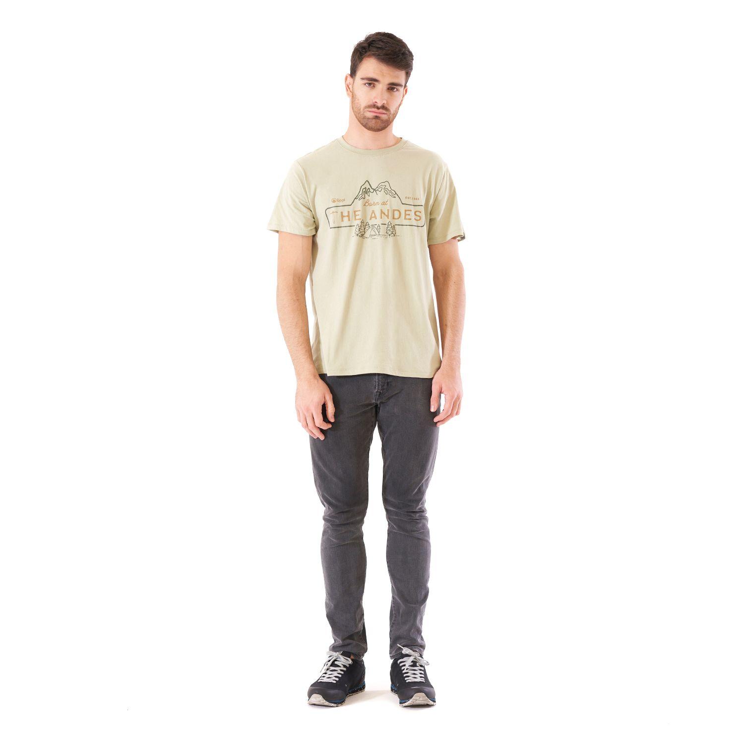 Polera Hombre Heritage UVStop TShirt Crudo Lippi-6