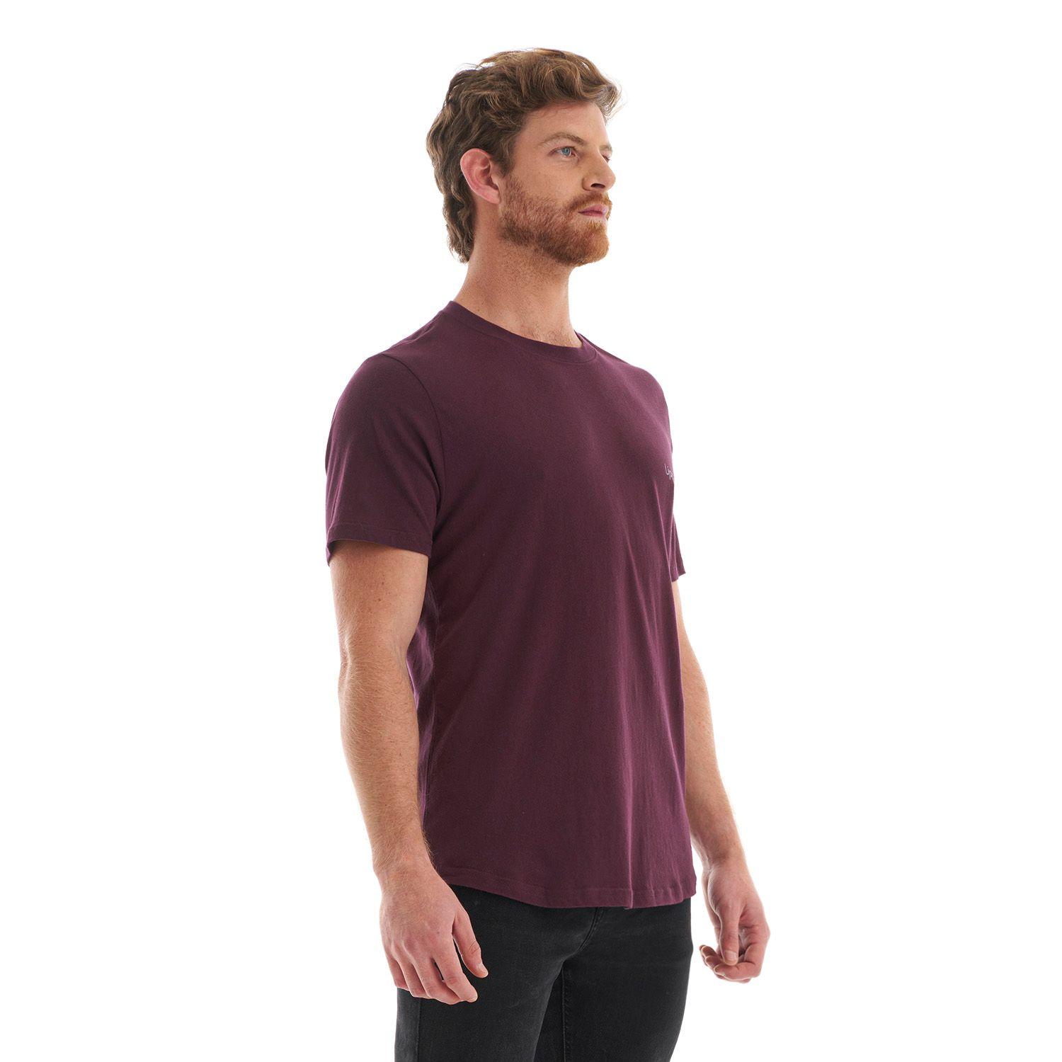 Polera Hombre Ulmo Cotton UV-Stop T-Shirt Vino Lippi V22-2