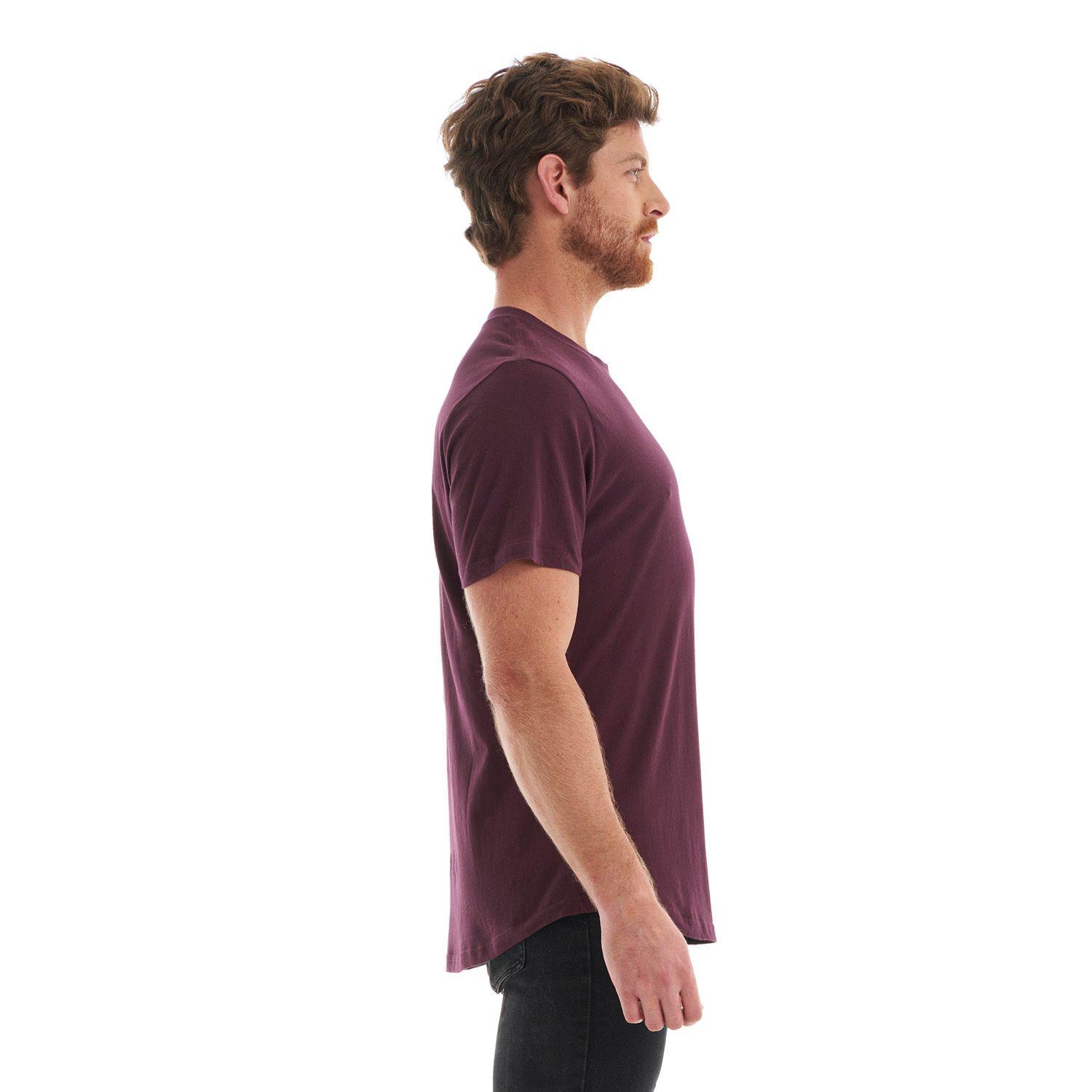 Polera Hombre Ulmo Cotton UV-Stop T-Shirt Vino Lippi V22-3