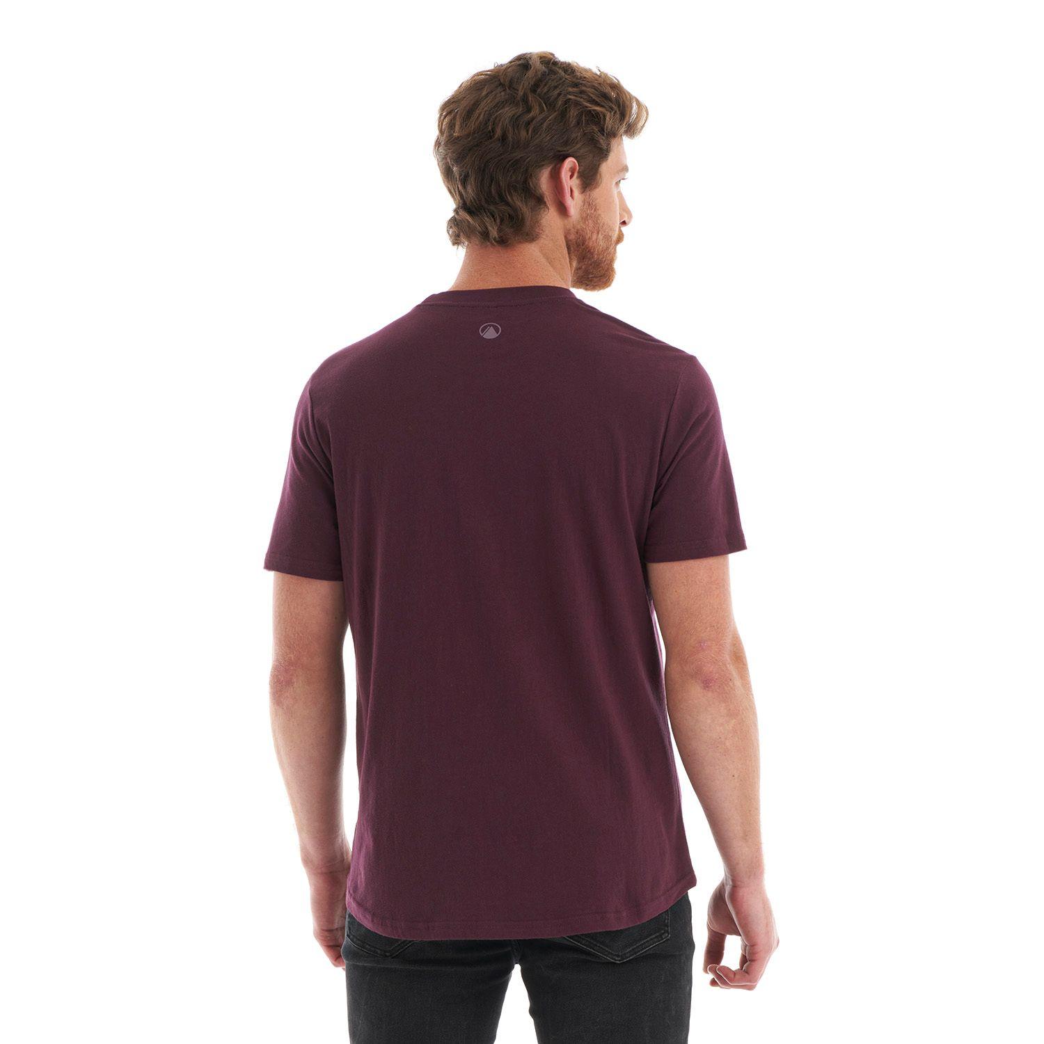Polera Hombre Ulmo Cotton UV-Stop T-Shirt Vino Lippi V22-5