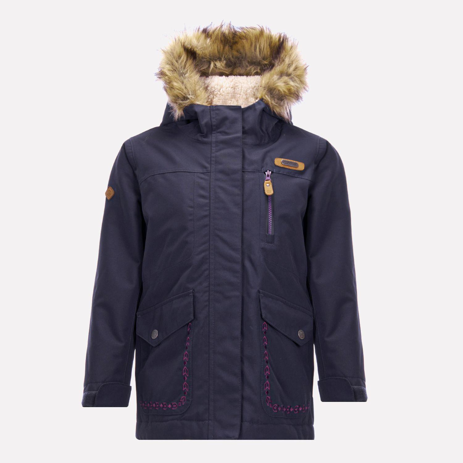 Chaqueta Niña Roble B-Dry Hoody Jacket Azul Piedra Lippi-0