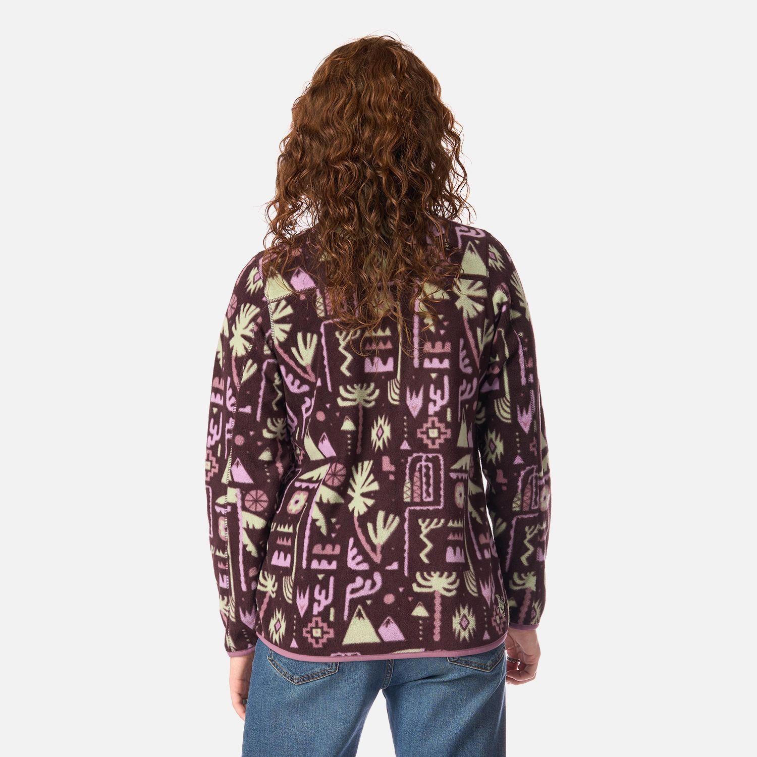 Polar Mujer Ruil Print Burdeo Haka Honu I26-2