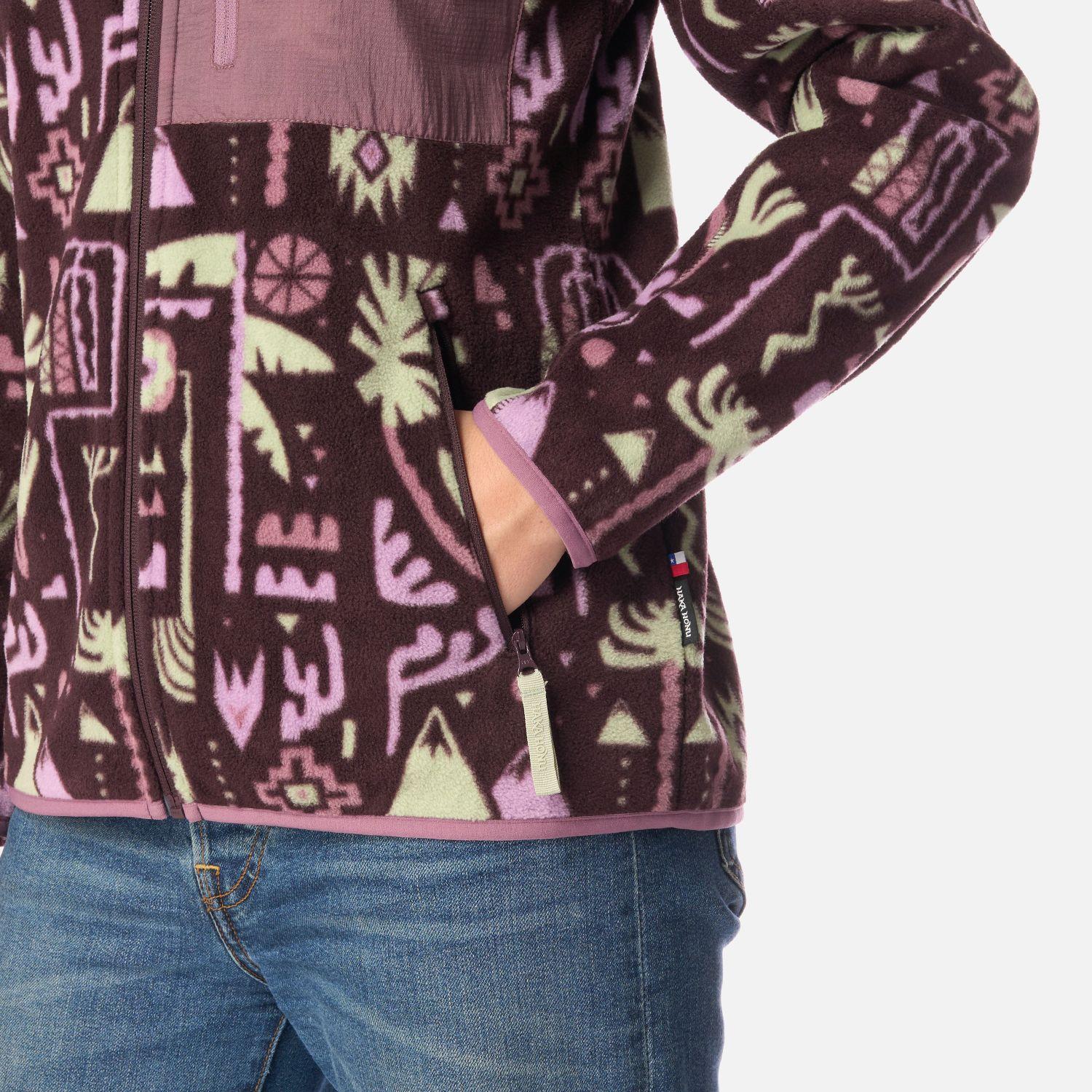Polar Mujer Ruil Print Burdeo Haka Honu I26-4