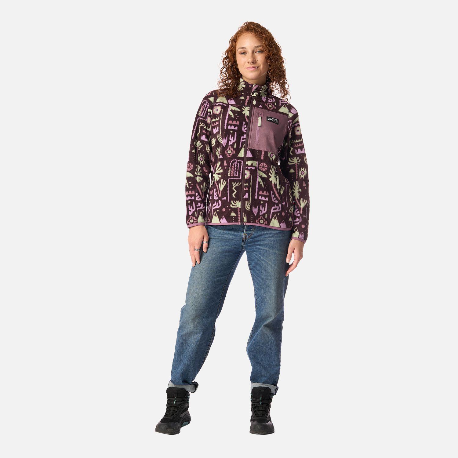 Polar Mujer Ruil Print Burdeo Haka Honu I26-5