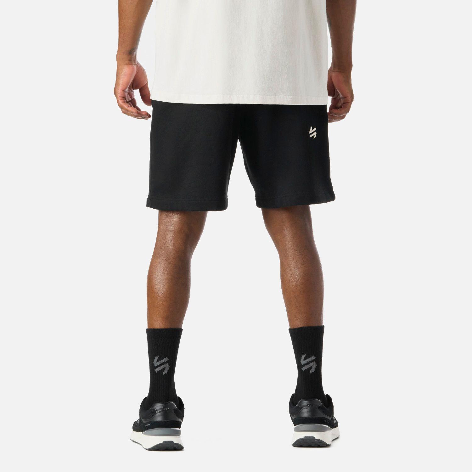 Shorts Hombre Cool Down Negro Vulcano-2