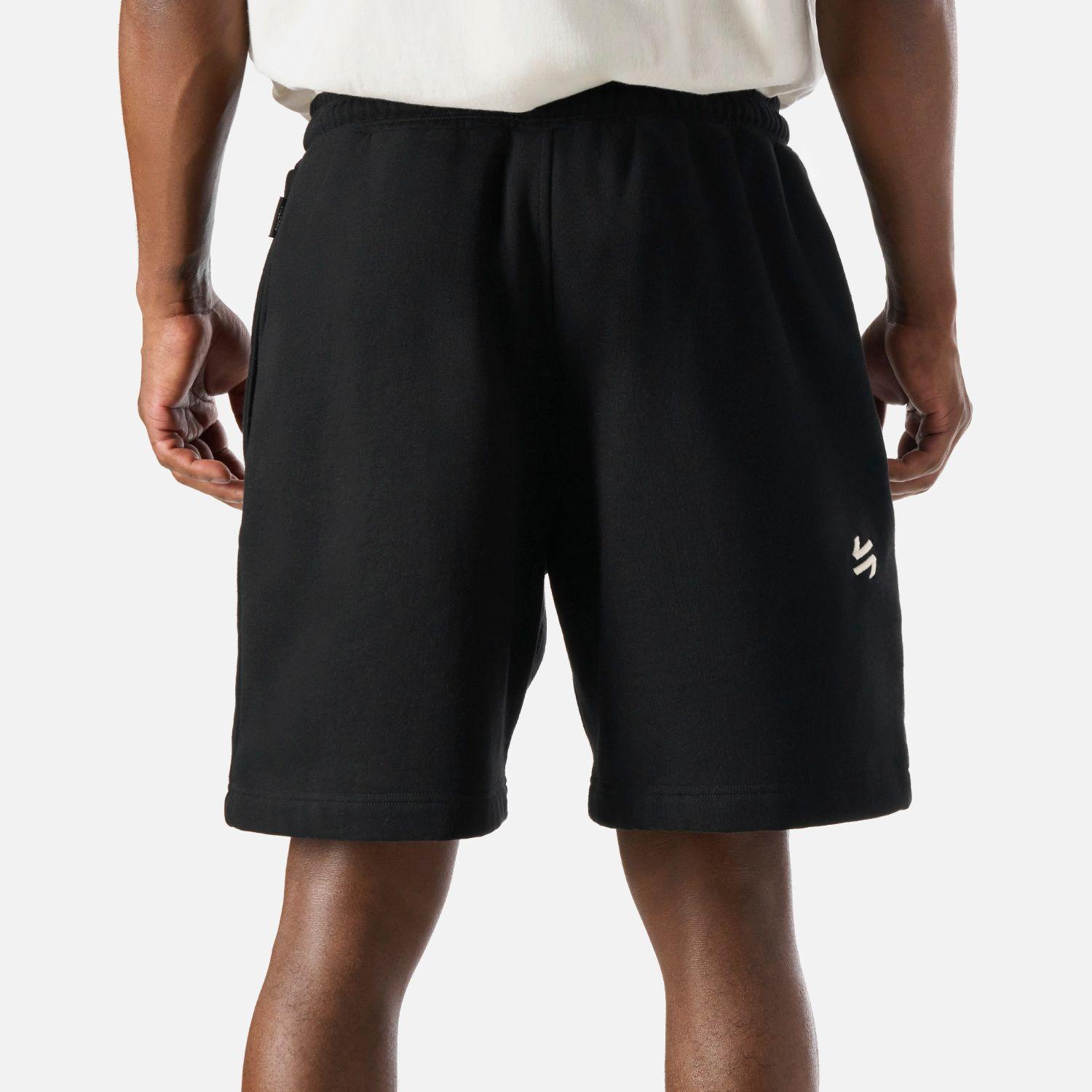 Shorts Hombre Cool Down Negro Vulcano-5