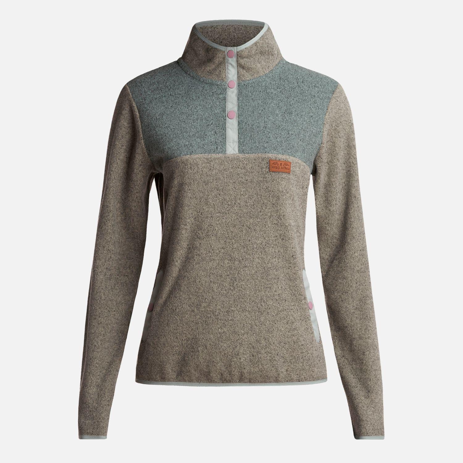 Poleron Mujer Tokerau Crema Haka Honu-0