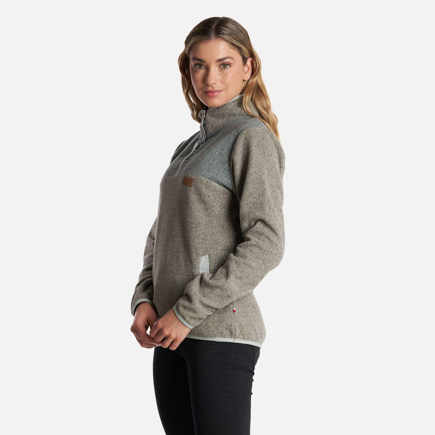 Poleron Mujer Tokerau Crema Haka Honu-2