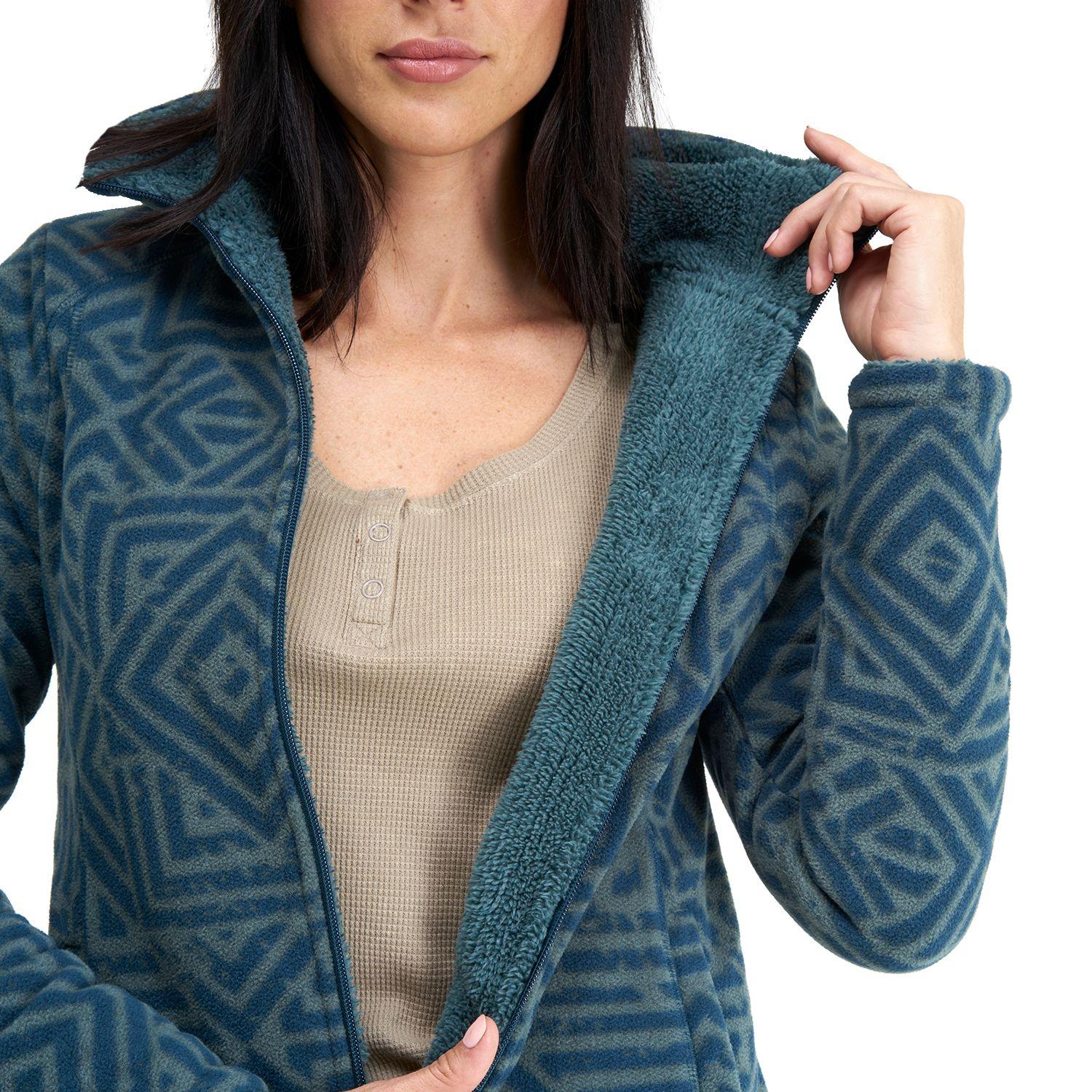 Chaqueta Mujer Bi-polar Verde Haka Honu I20-3