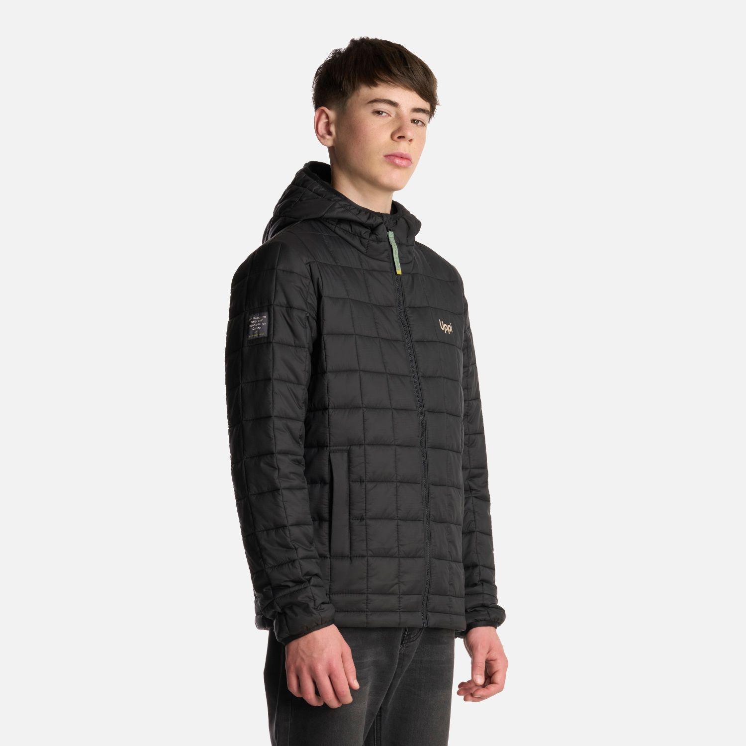 Chaqueta Teen Boy All Summer Steam Pro Hoody Negro Lippi-1