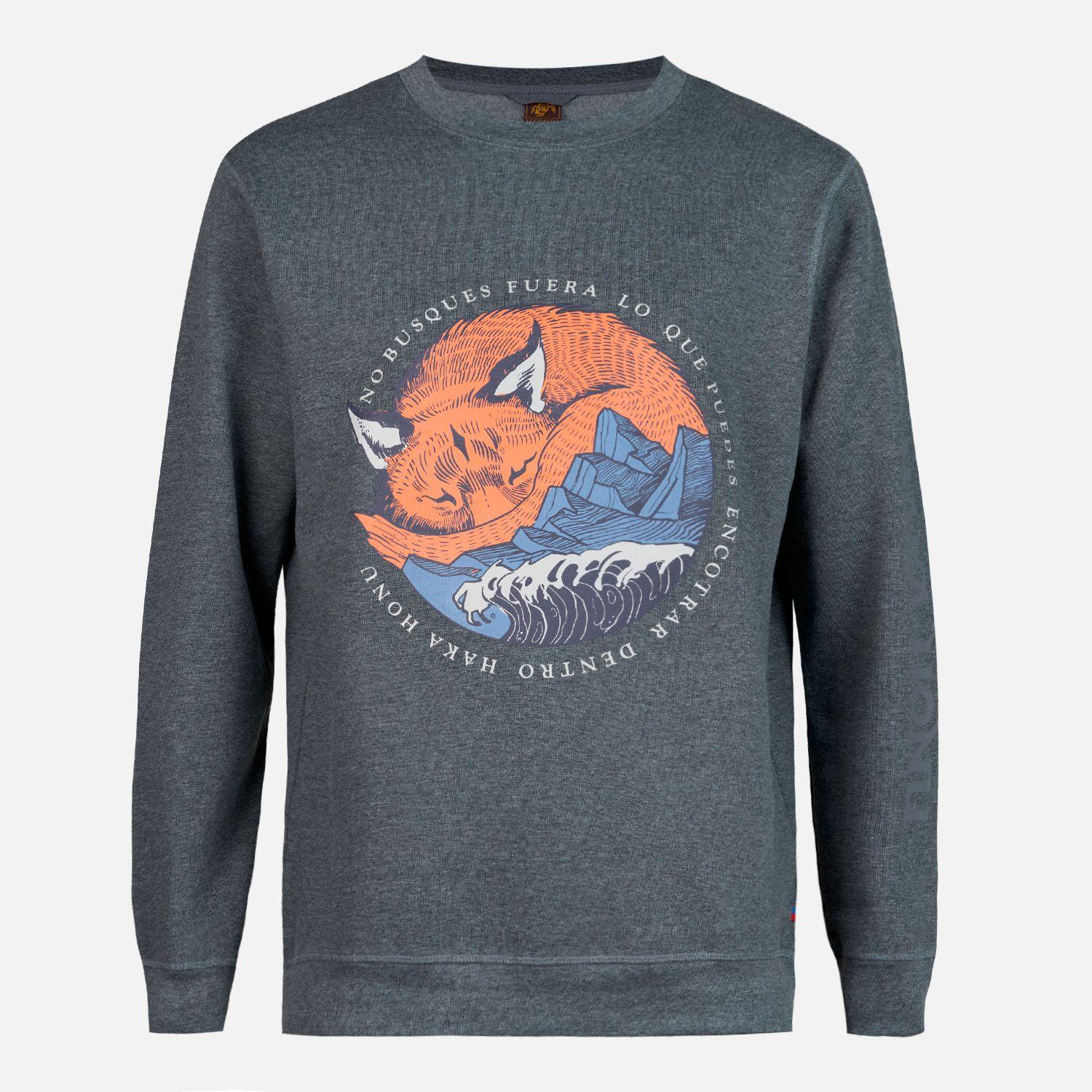 Poleron Hombre Peliculyon Negro Haka Honu V23-0