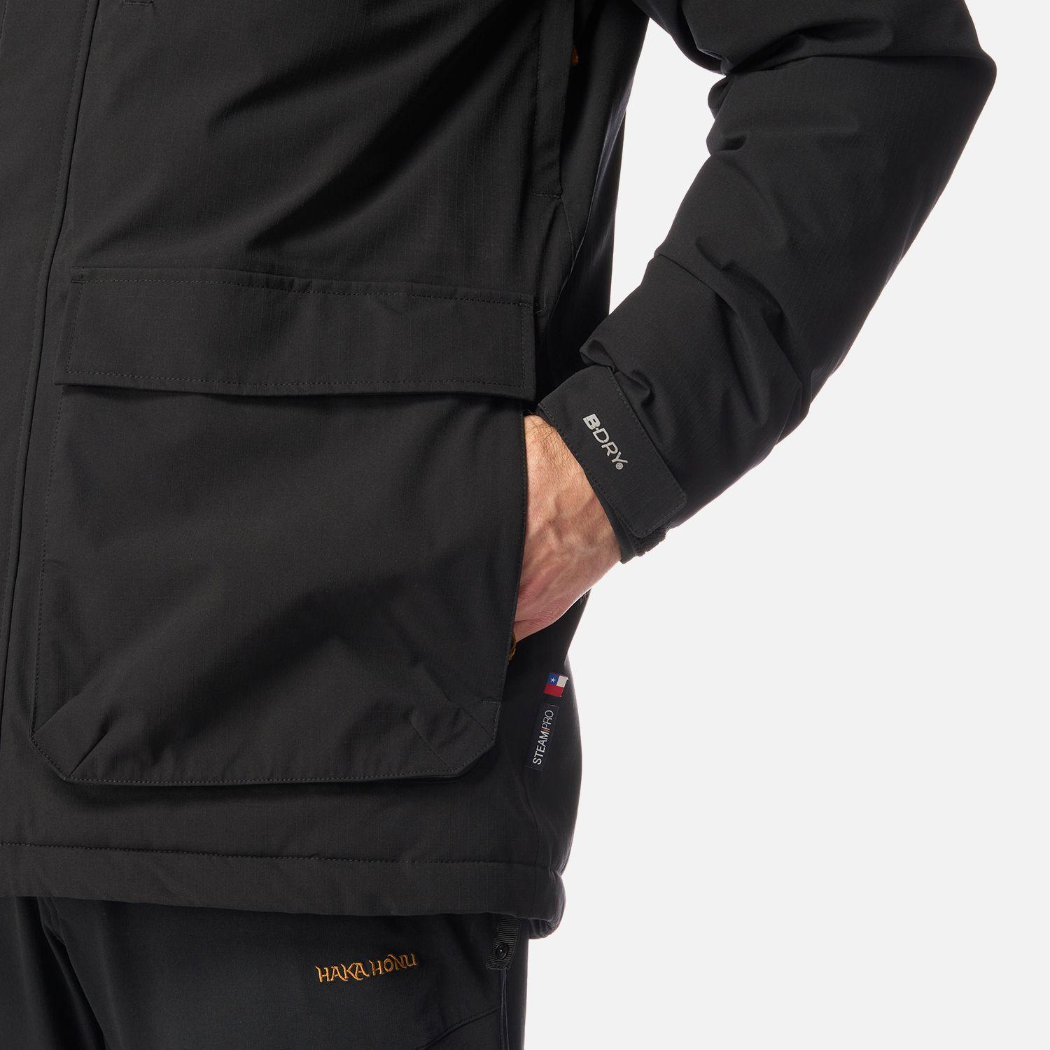 Chaqueta Hombre Diluvio Negro Haka Honu I26-6