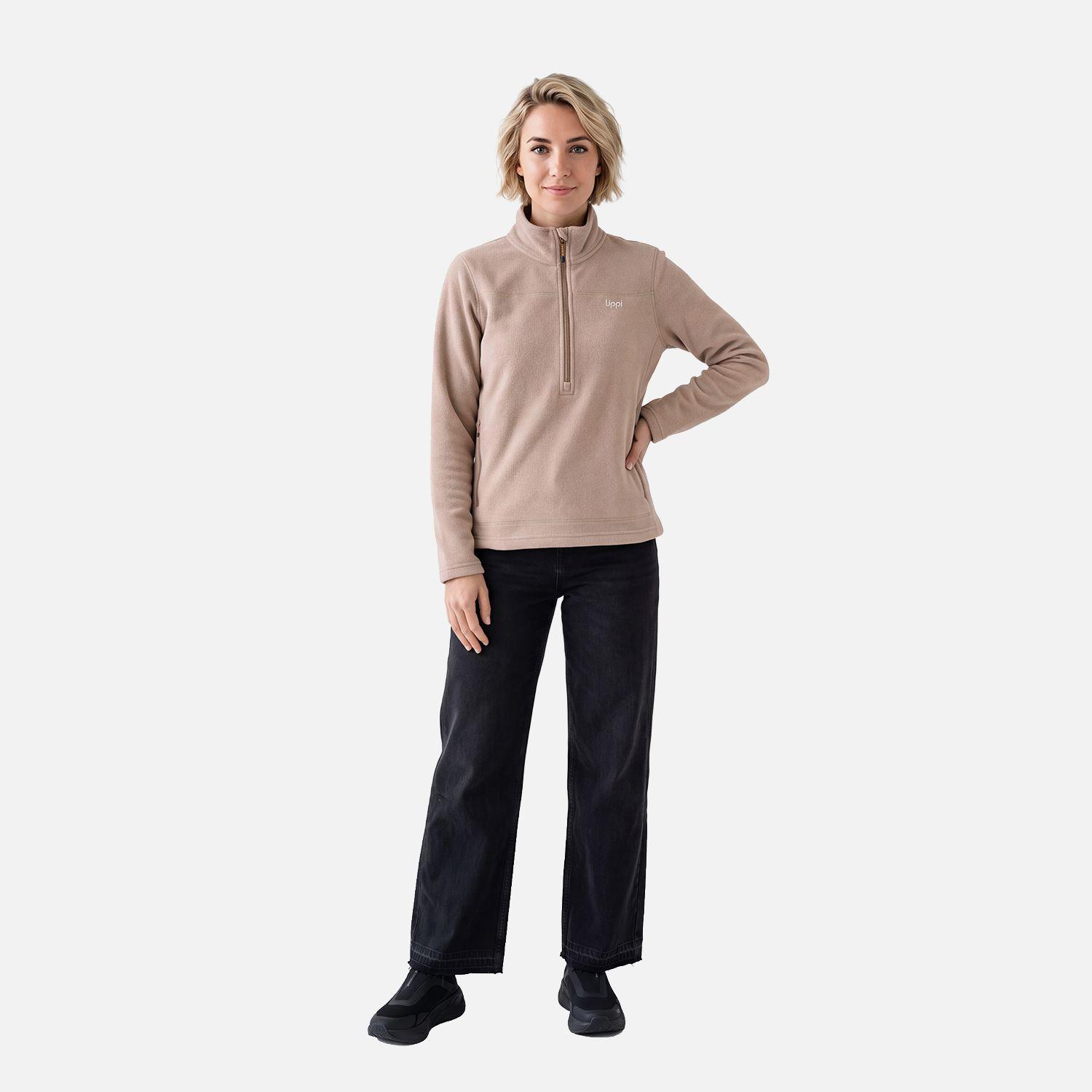 Polar Mujer Elemental Therm-Pro 1/4 Zip Canela Lippi V27-3