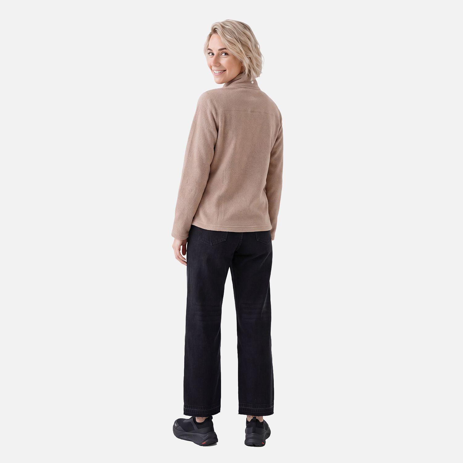 Polar Mujer Elemental Therm-Pro 1/4 Zip Canela Lippi V27-4