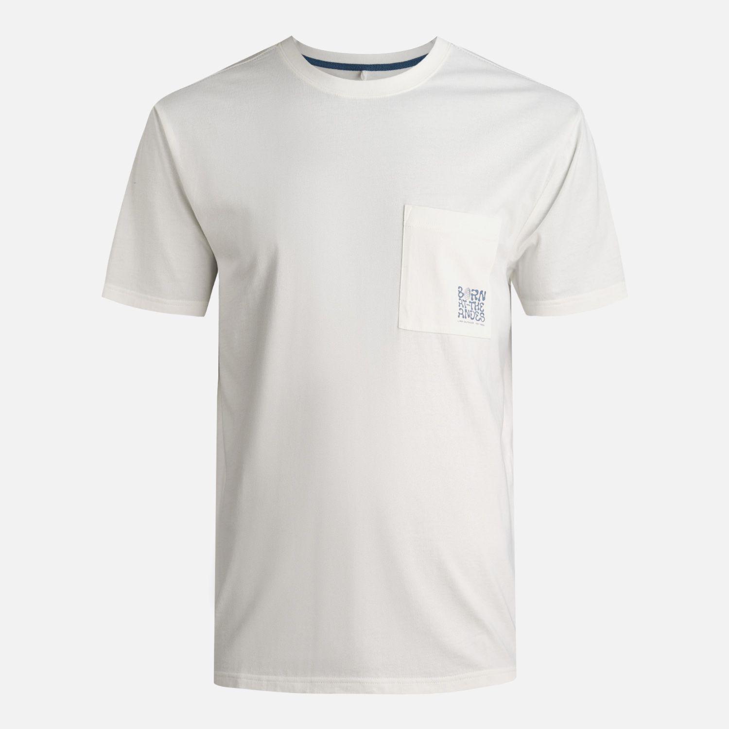 Polera Hombre Ulmo Pocket T-Shirt Blanco Lippi-5