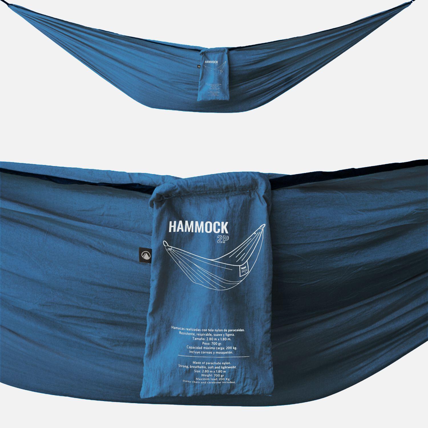 Hamaca Unisex B-Light Hammock 2P Azul Lippi-1