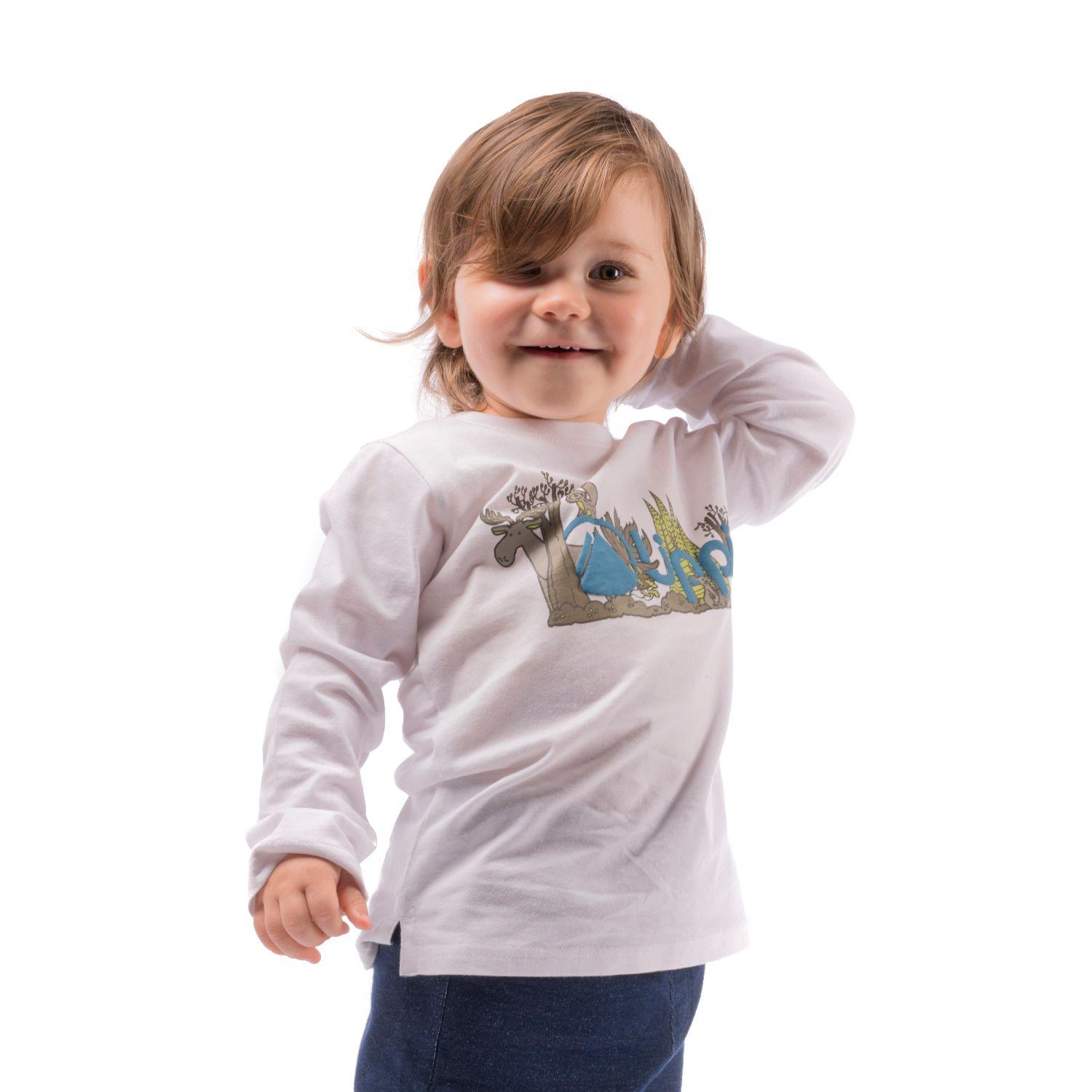 Polera Baby Boy Freedom Long-Sleeve T-Shirt Blanco Lippi-1
