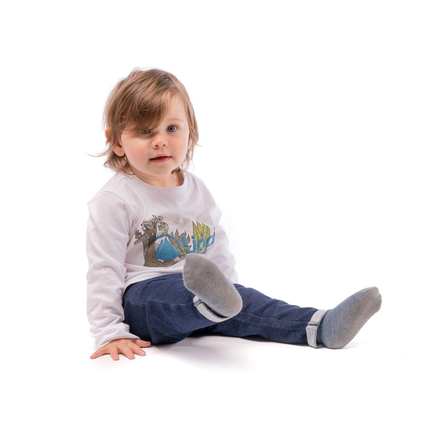 Polera Baby Boy Freedom Long-Sleeve T-Shirt Blanco Lippi-4