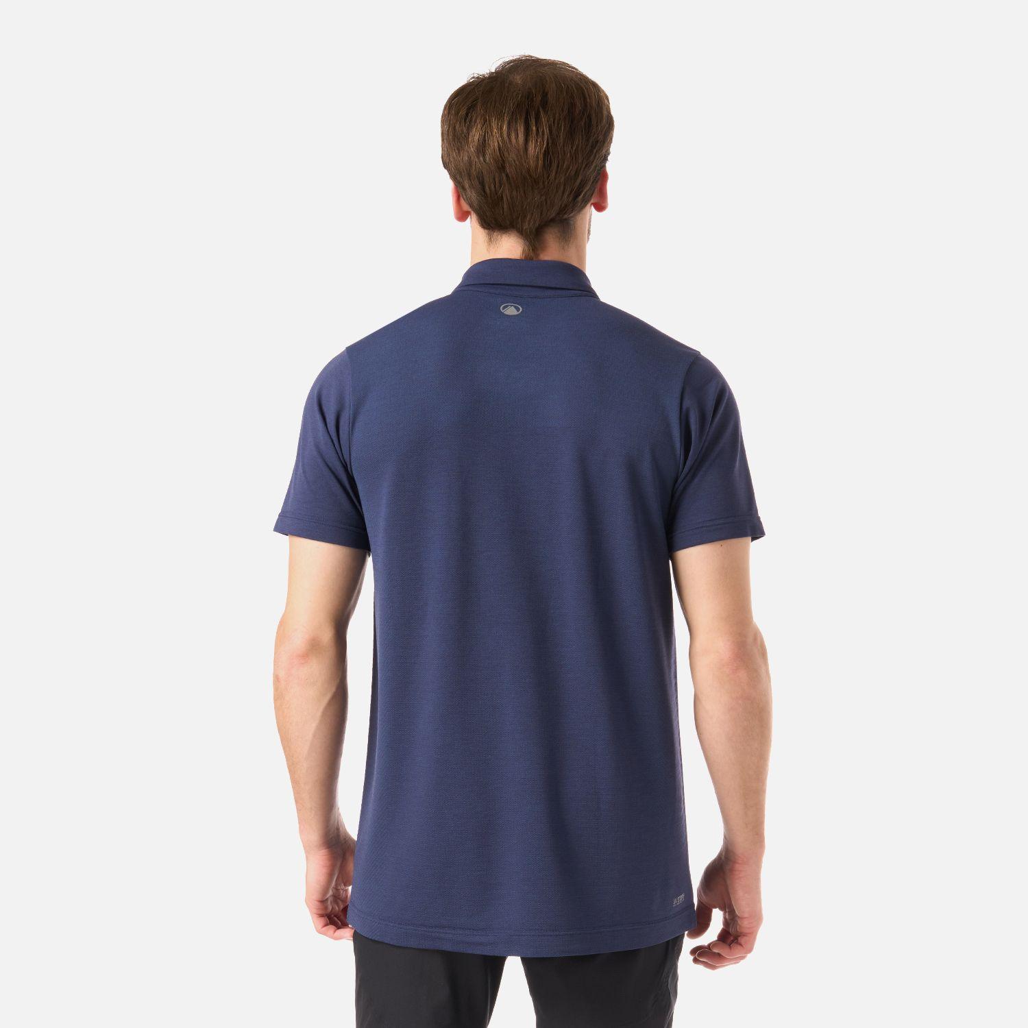 Polera Hombre B-Classic Seamless Polo Azul Oscuro Lippi V26-2