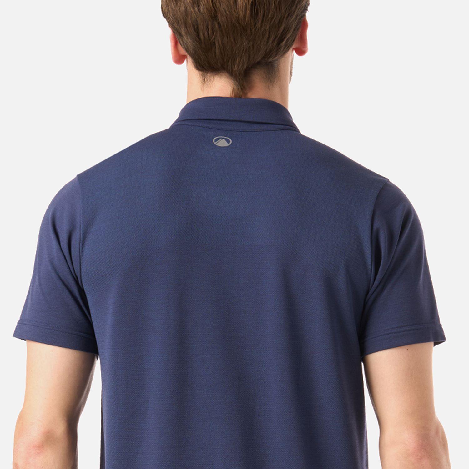 Polera Hombre B-Classic Seamless Polo Azul Oscuro Lippi V26-4
