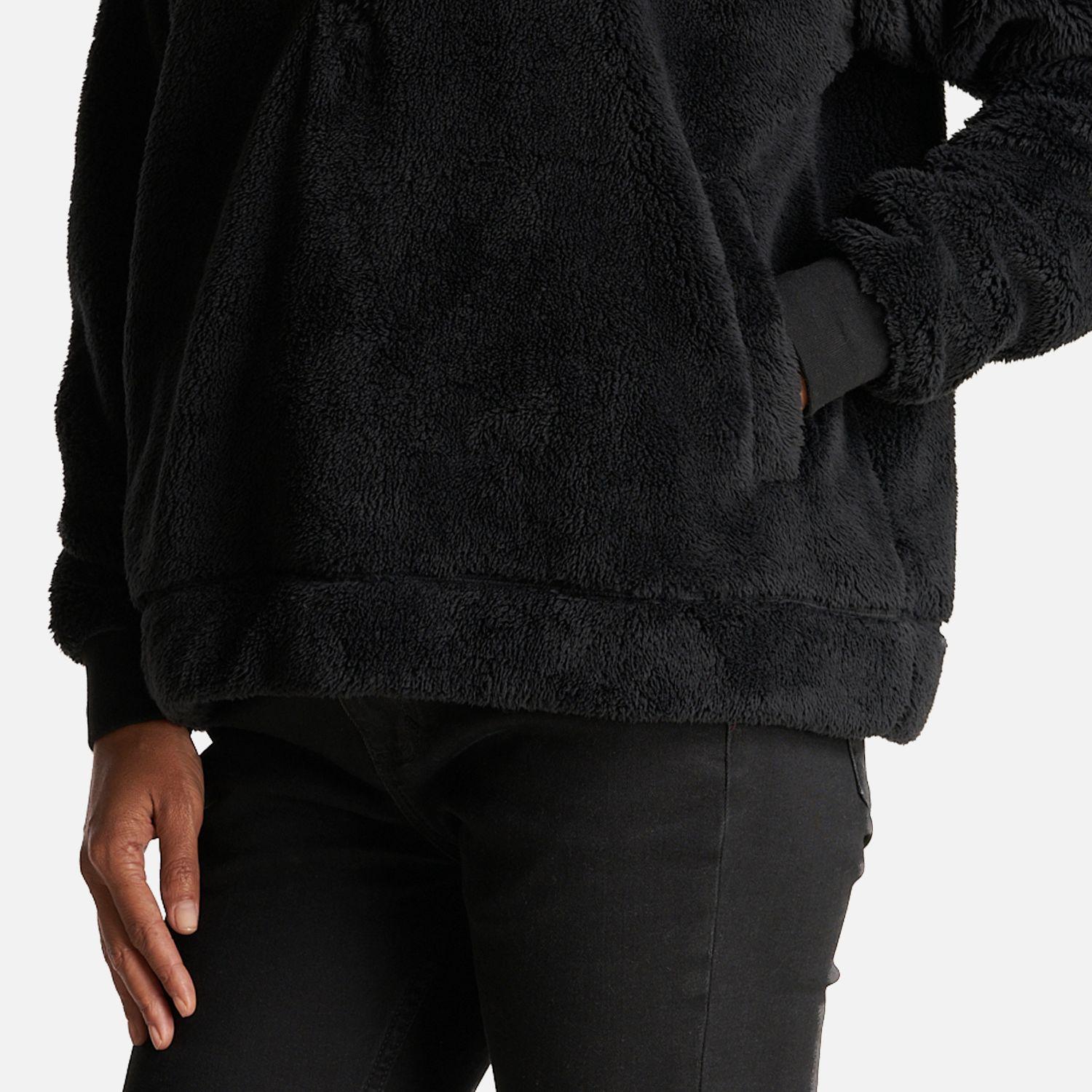 Poleron Mujer Cangur-oso Negro Haka Honu I23-5