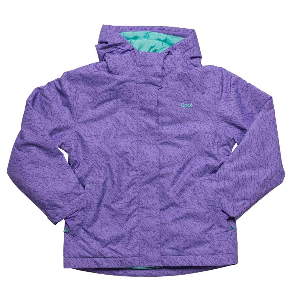 Chaqueta Niña Mini Andes B-Dry Jacket Turquesa Oscuro / Turquesa Lippi-1