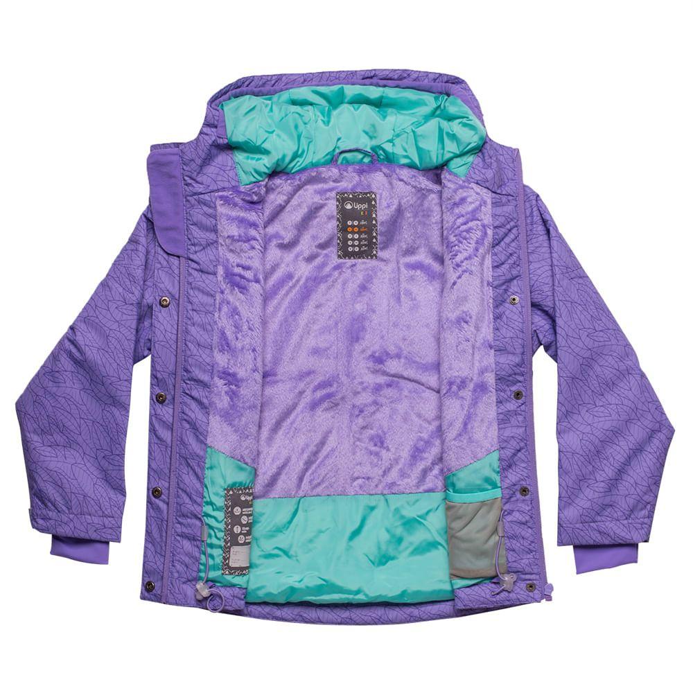 Chaqueta Niña Mini Andes B-Dry Jacket Turquesa Oscuro / Turquesa Lippi-2