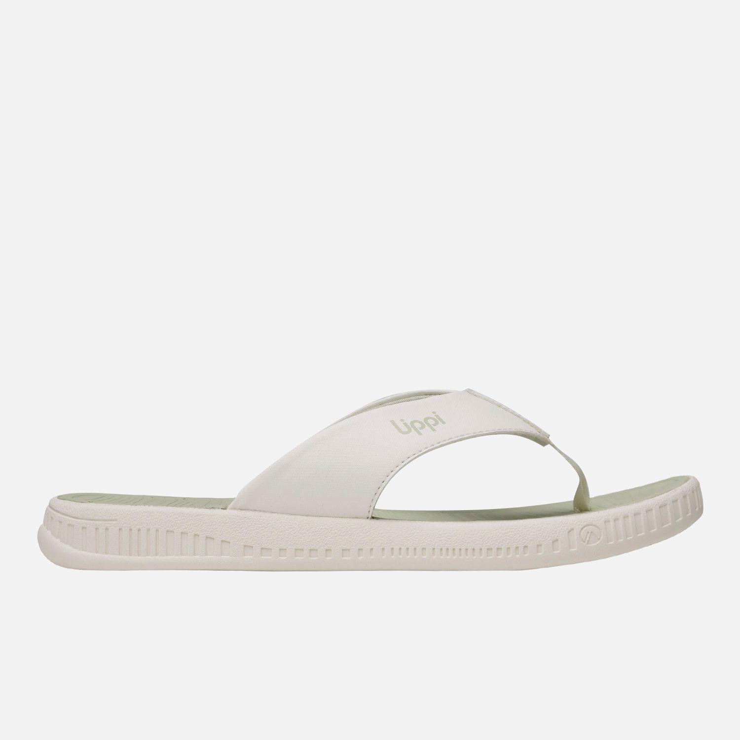 Sandalia Mujer Take Go Crema / Verde Lippi V26-0