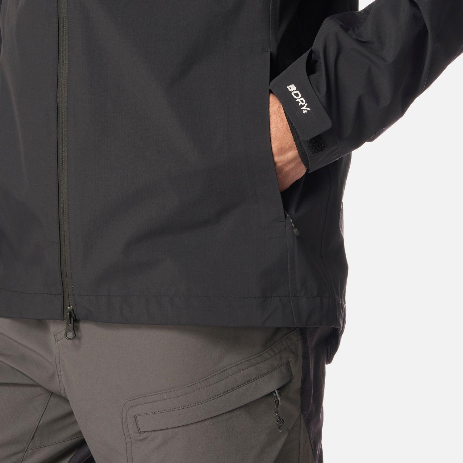 Chaqueta Hombre Alpine B-Dry Hoody Jacket Negro Lippi I26-5
