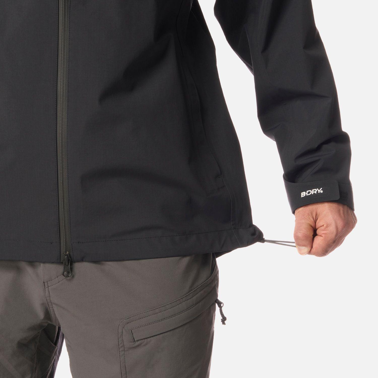 Chaqueta Hombre Alpine B-Dry Hoody Jacket Negro Lippi I26-6