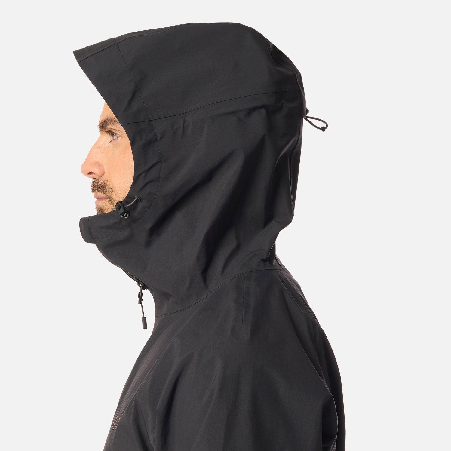 Chaqueta Hombre Alpine B-Dry Hoody Jacket Negro Lippi I26-7