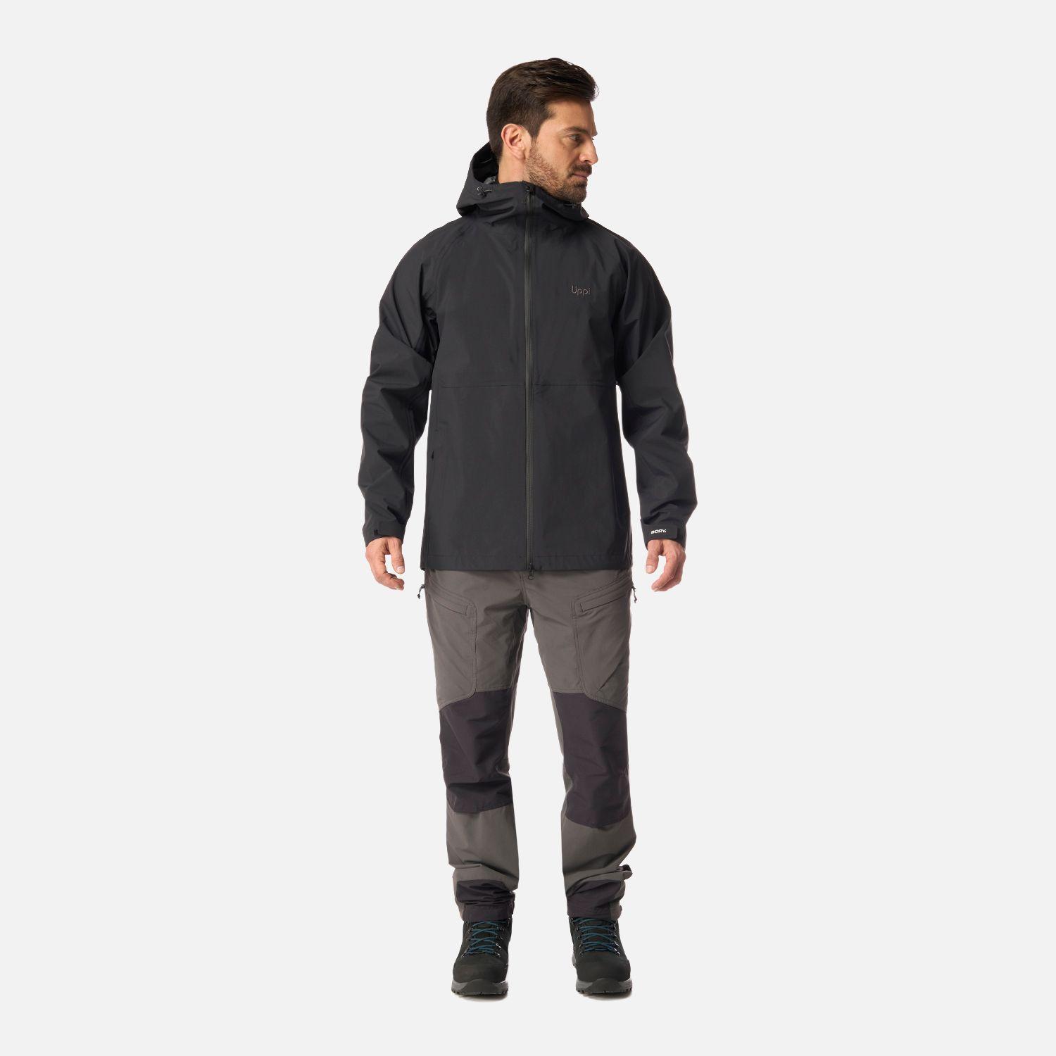 Chaqueta Hombre Alpine B-Dry Hoody Jacket Negro Lippi I26-9