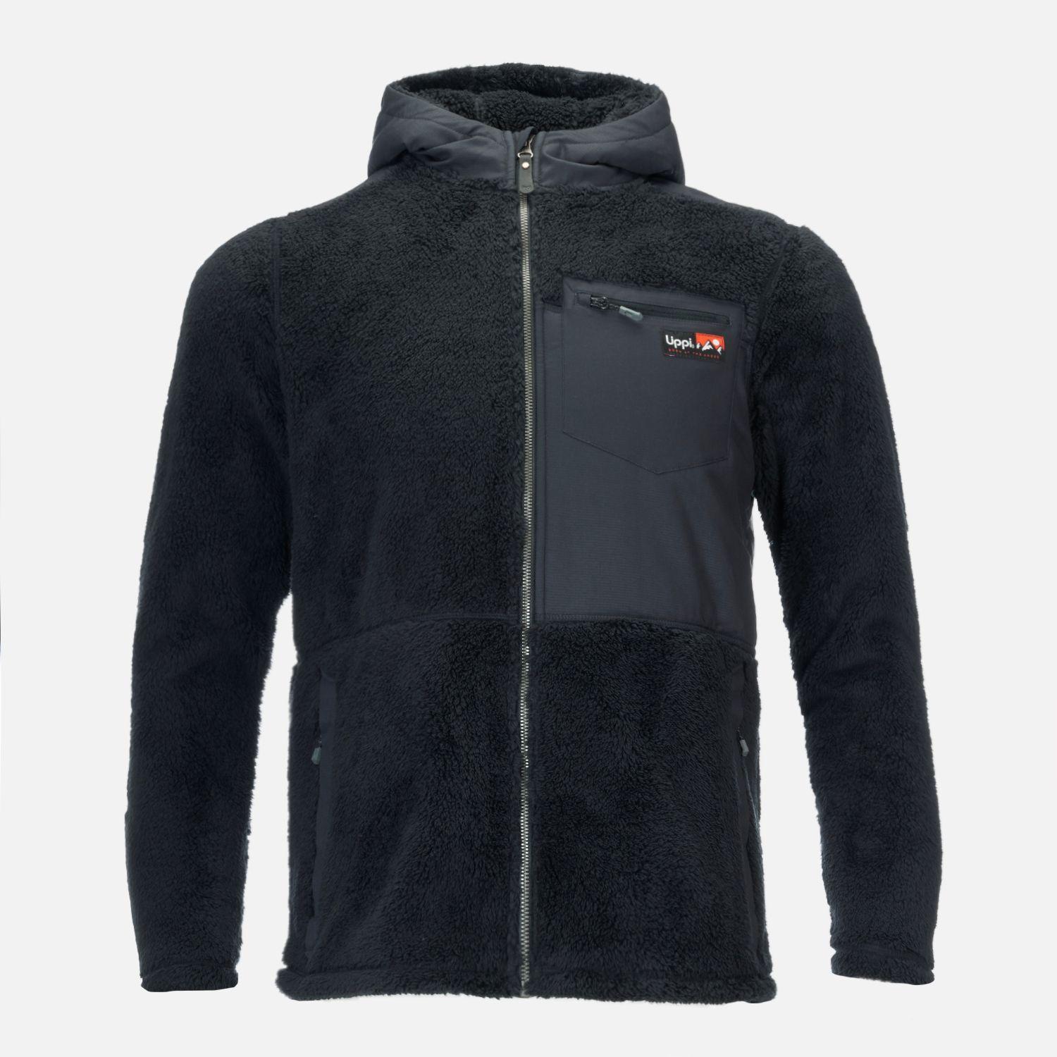 Chaqueta Teen Boy Bear Shaggy-Pro Hoody Jacket Negro Lippi-0