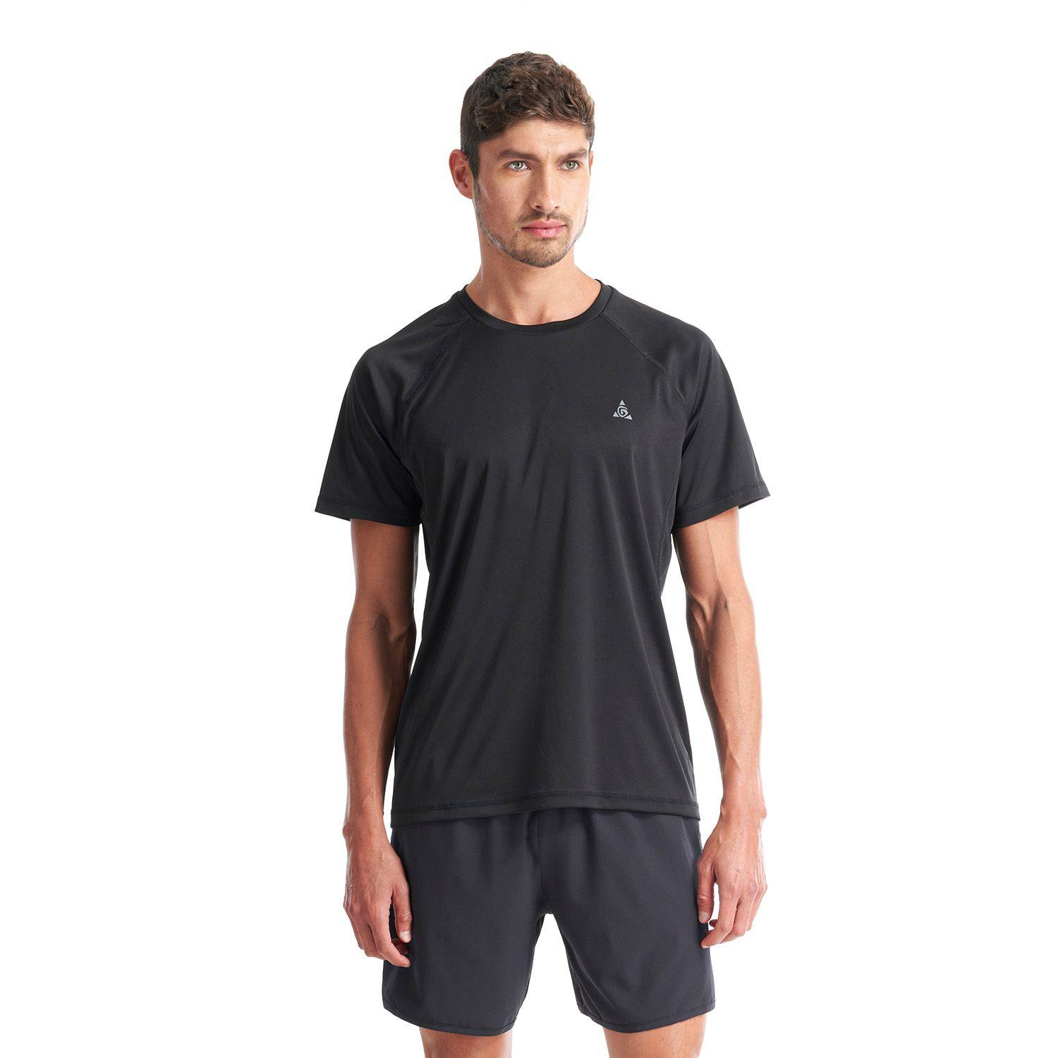 Polera Hombre Fauna Negro Geography-1