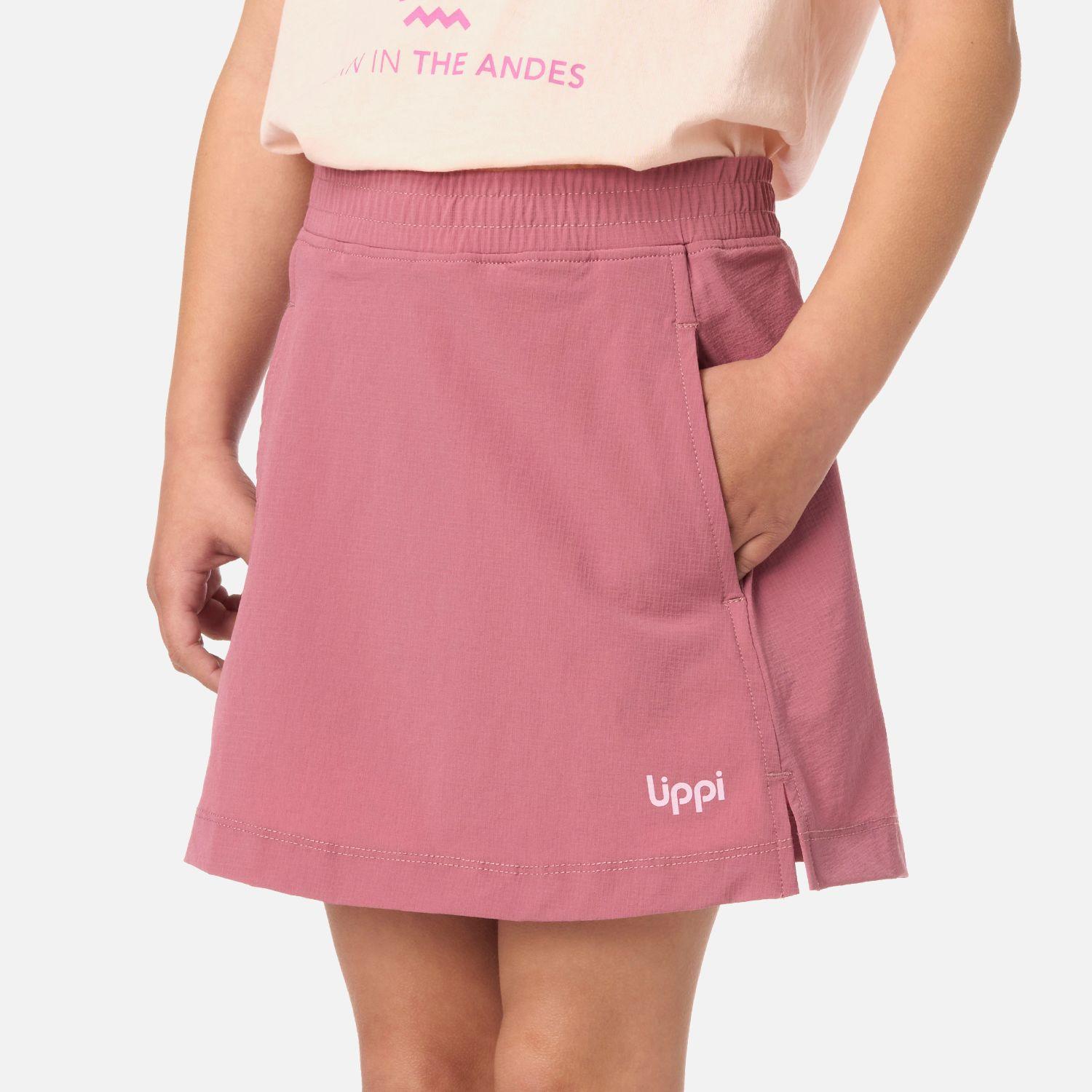 Short Niña Sweet Active Skirt Rosa Oscuro Lippi V26-3