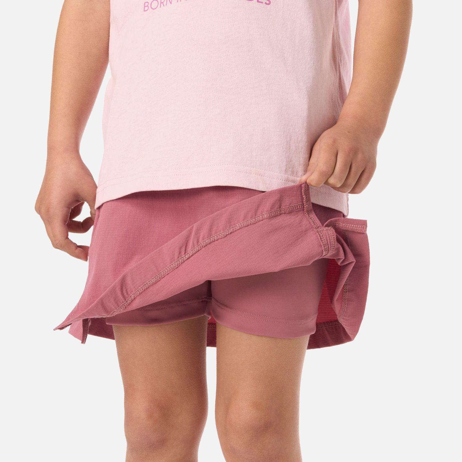 Short Niña Sweet Active Skirt Rosa Oscuro Lippi V26-4