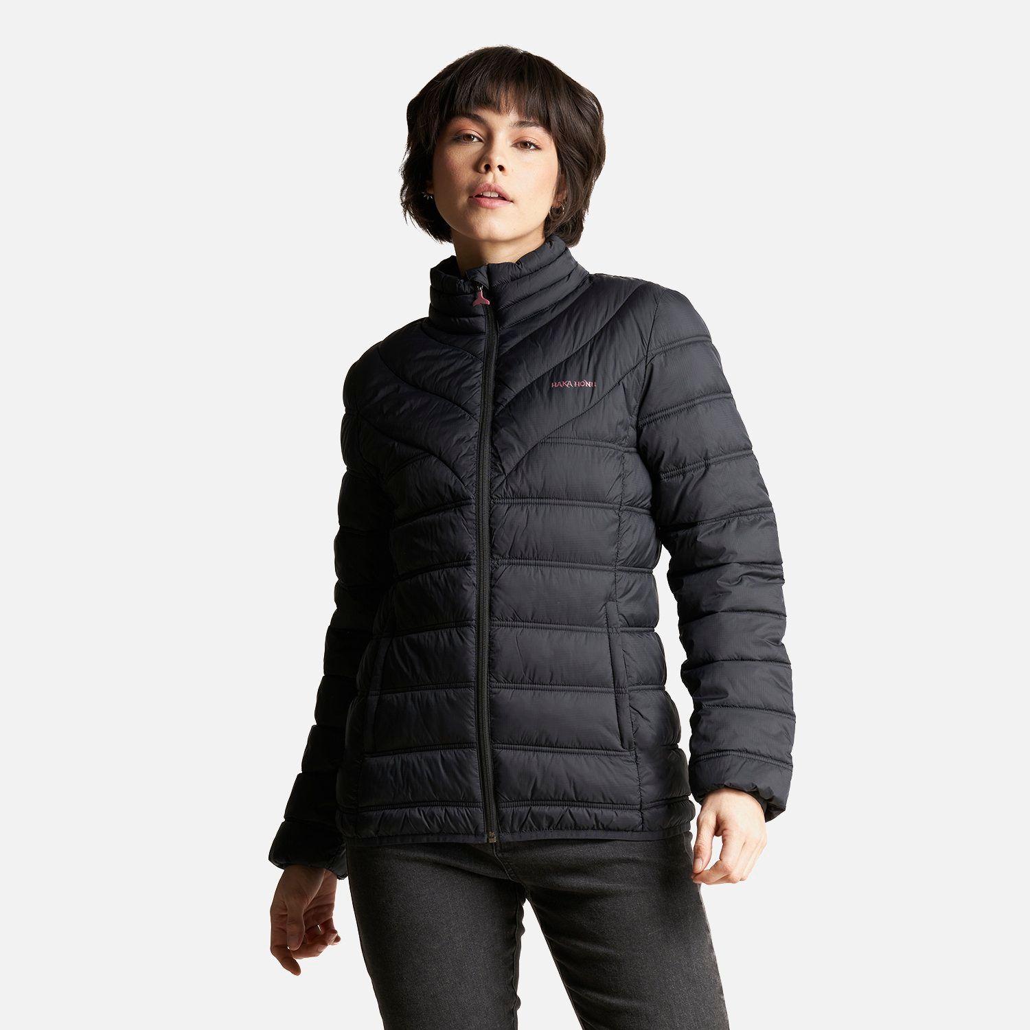 Chaqueta Mujer Ultra-liviana Negro Haka Honu V23-1