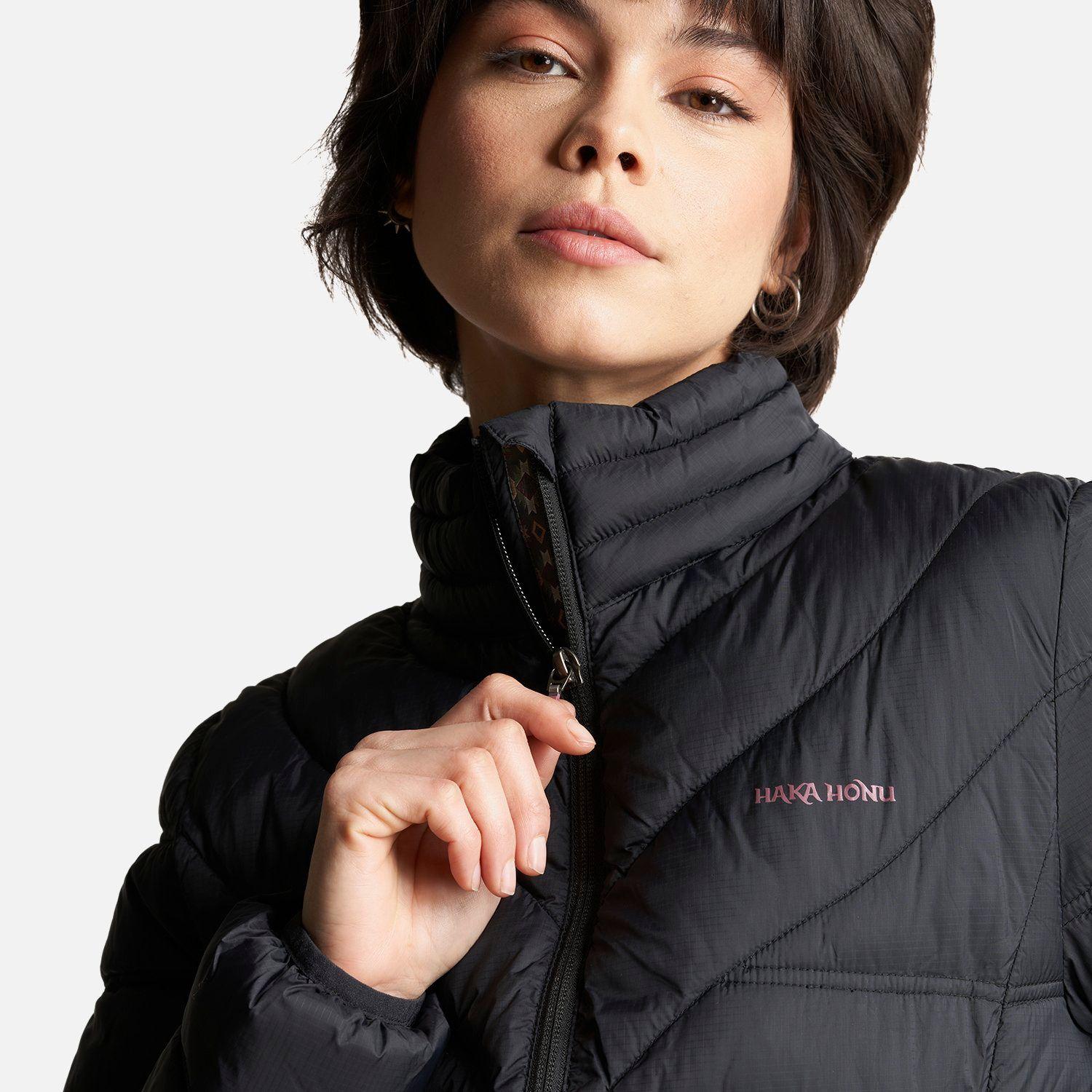 Chaqueta Mujer Ultra-liviana Negro Haka Honu V23-4