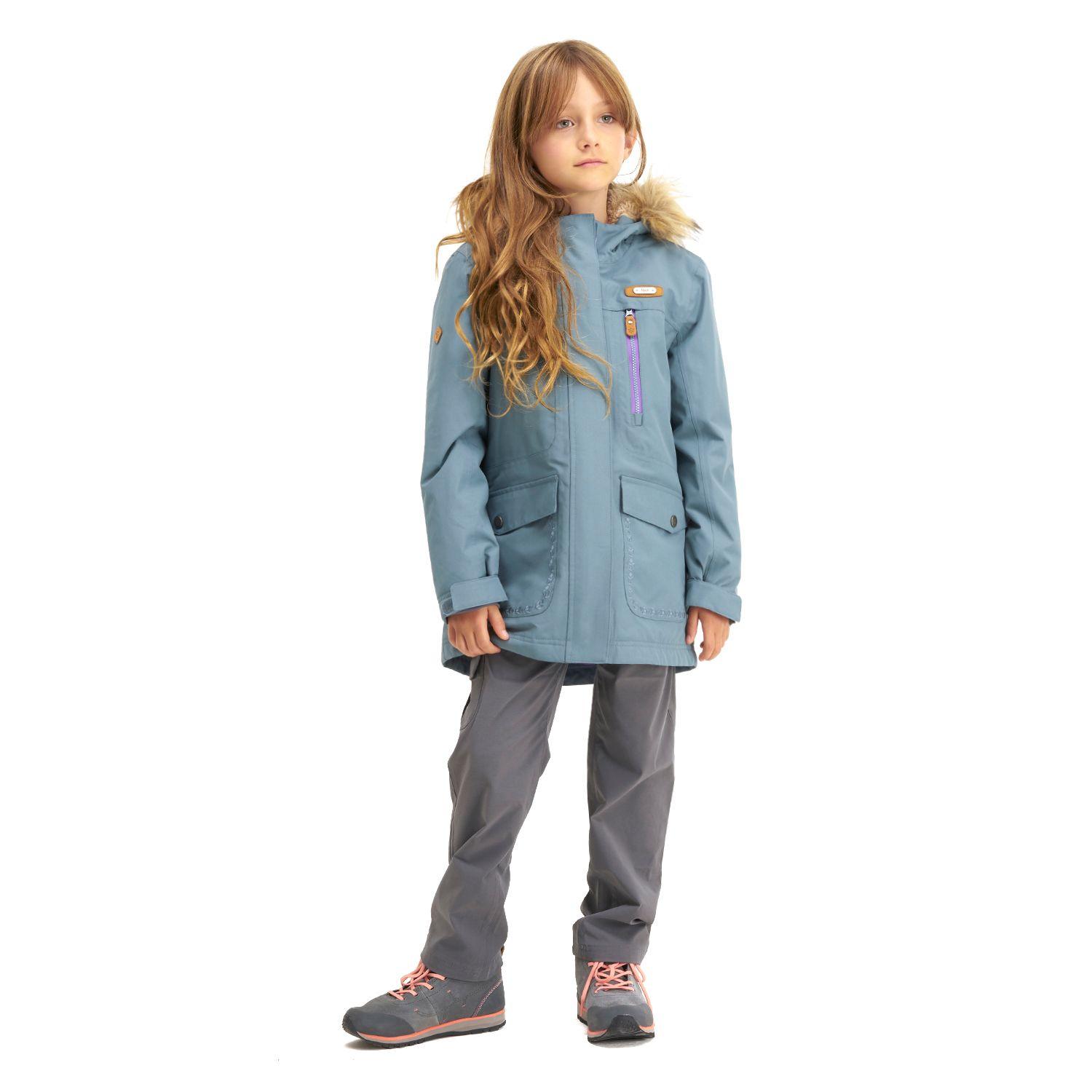 Chaqueta Niña Roble B-Dry Hoody Jacket Verde Grisaceo Lippi I20-6
