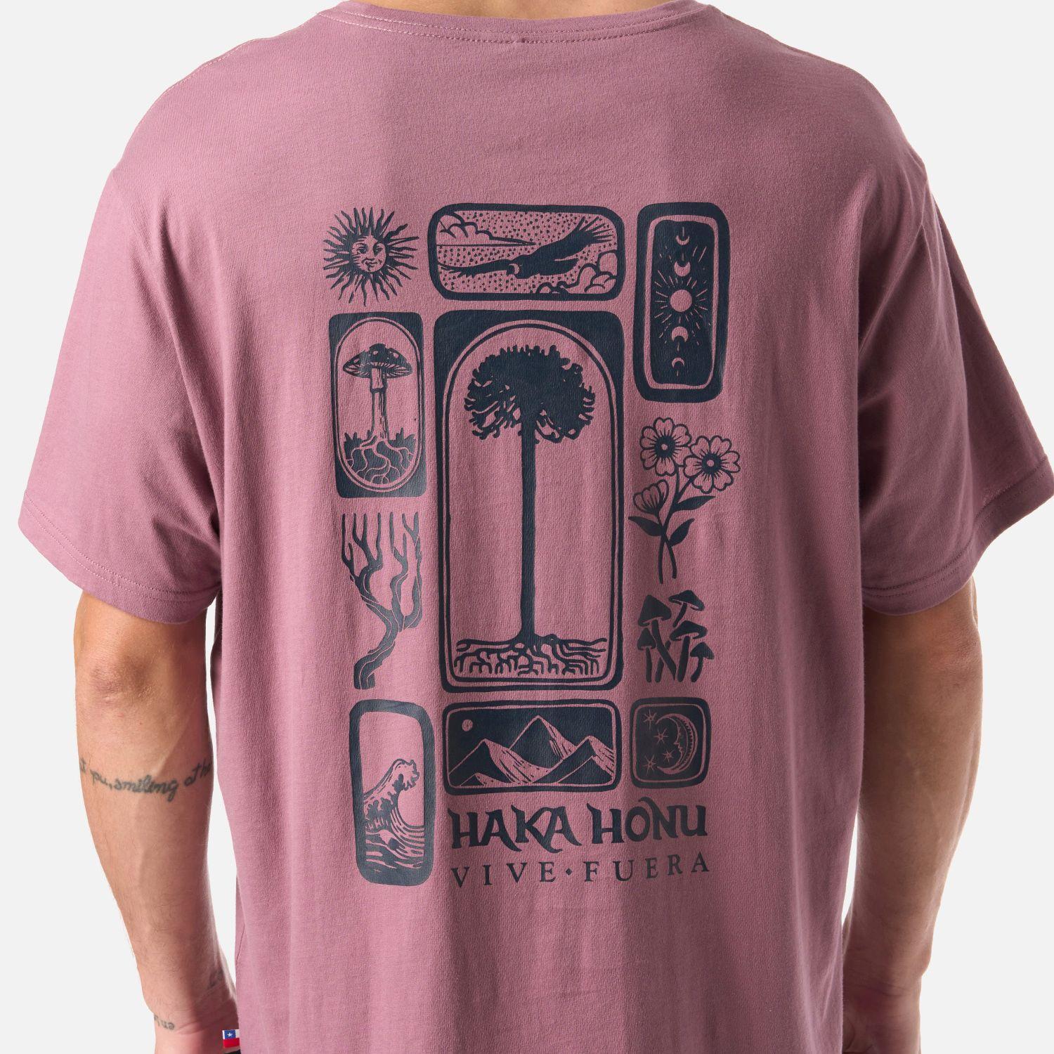 Polera Hombre Mosaicos Lila Haka Honu V26-4