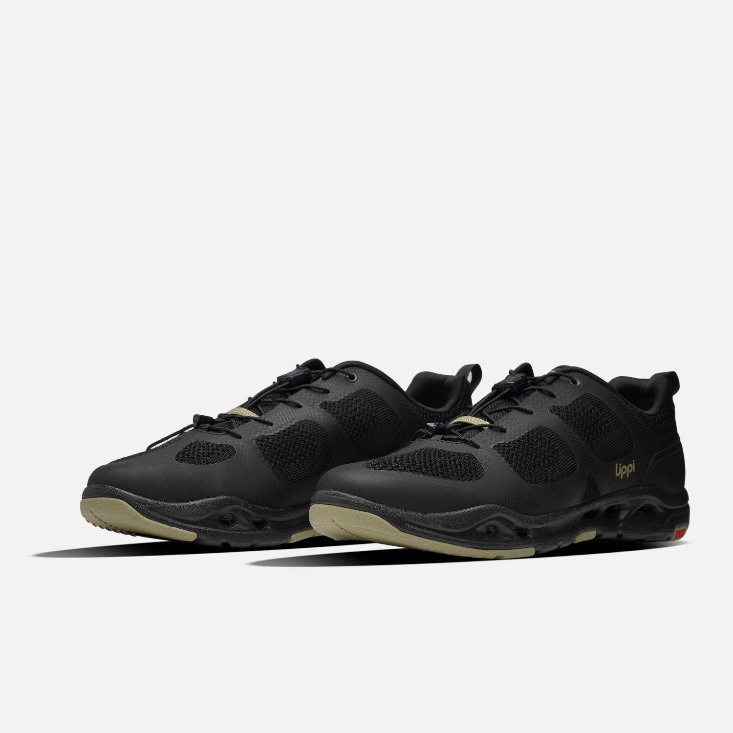 Zapatilla Hombre 4River Negro / Verde Lippi V26-3