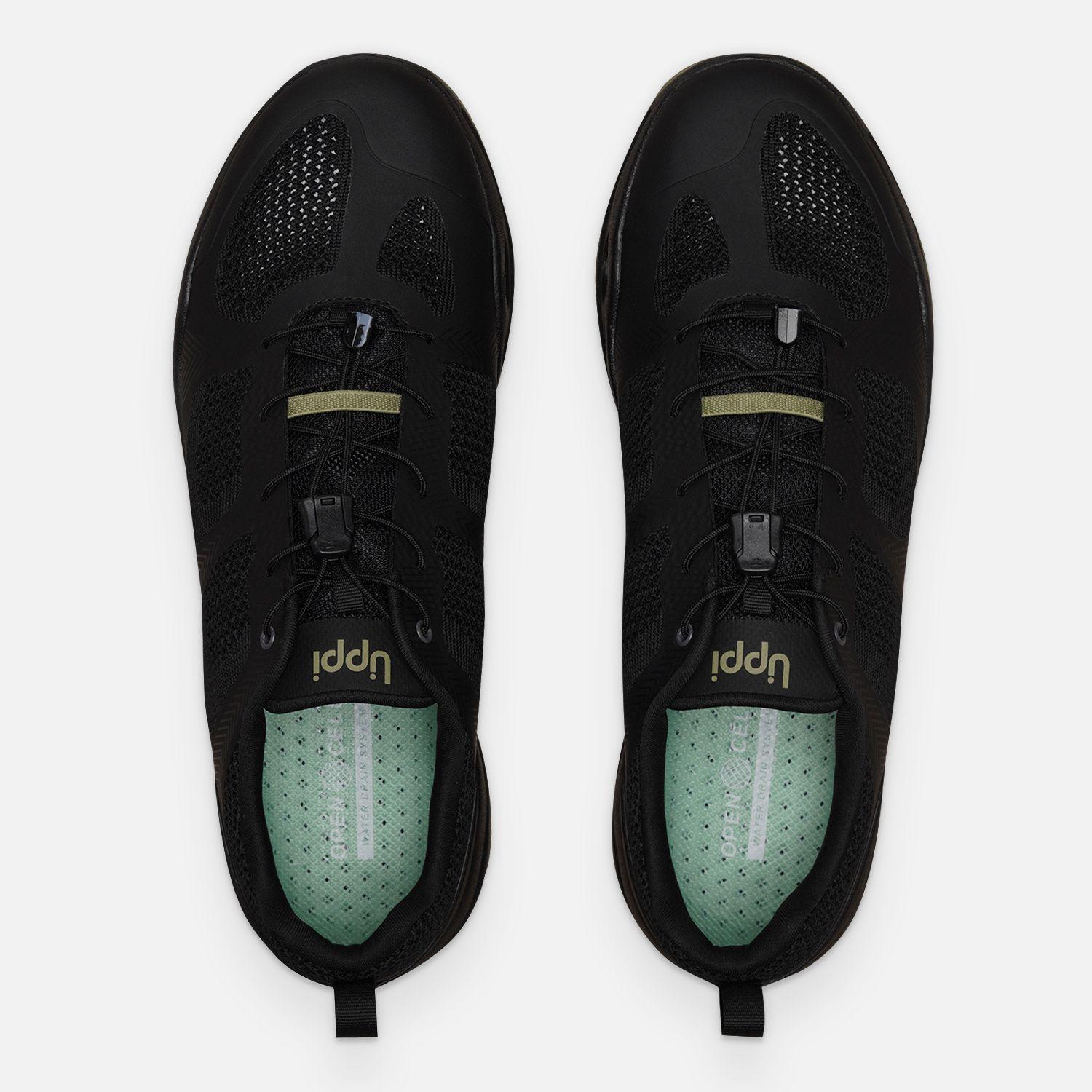 Zapatilla Hombre 4River Negro / Verde Lippi V26-5