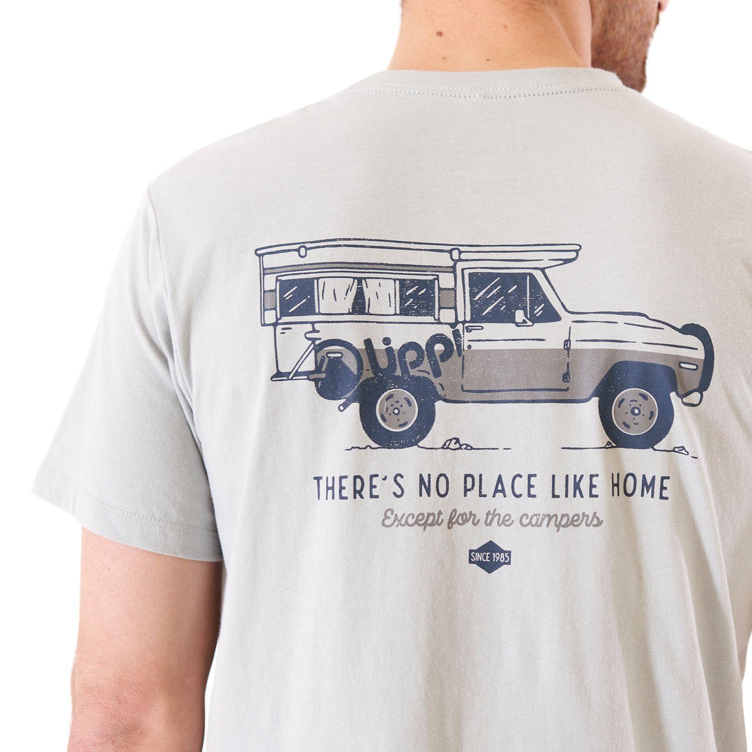 Polera Hombre Journey UV-Stop T-Shirt Gris Claro Lippi-5