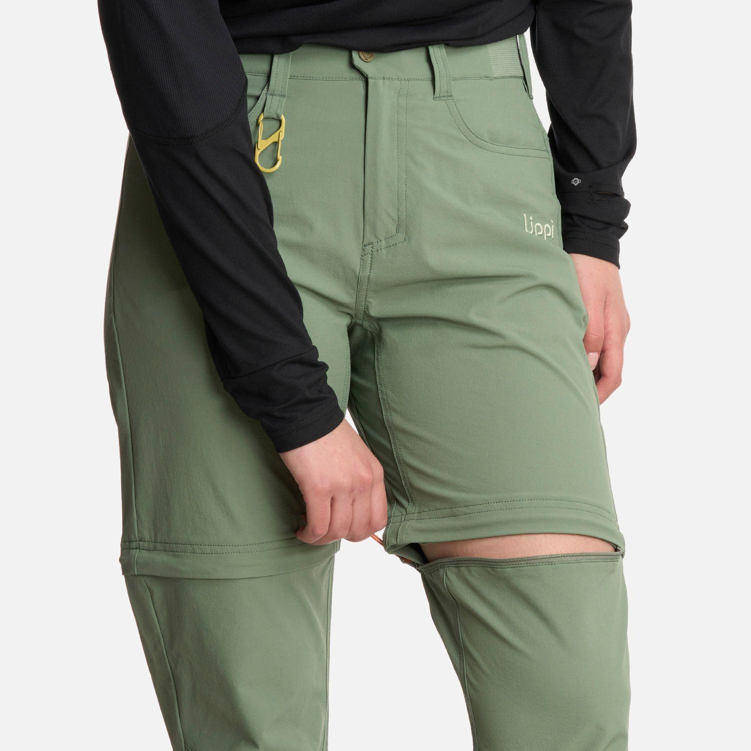 Pantalón Mujer Lennox Q-Dry Mix-2 Pants Jade Oscuro Lippi-4