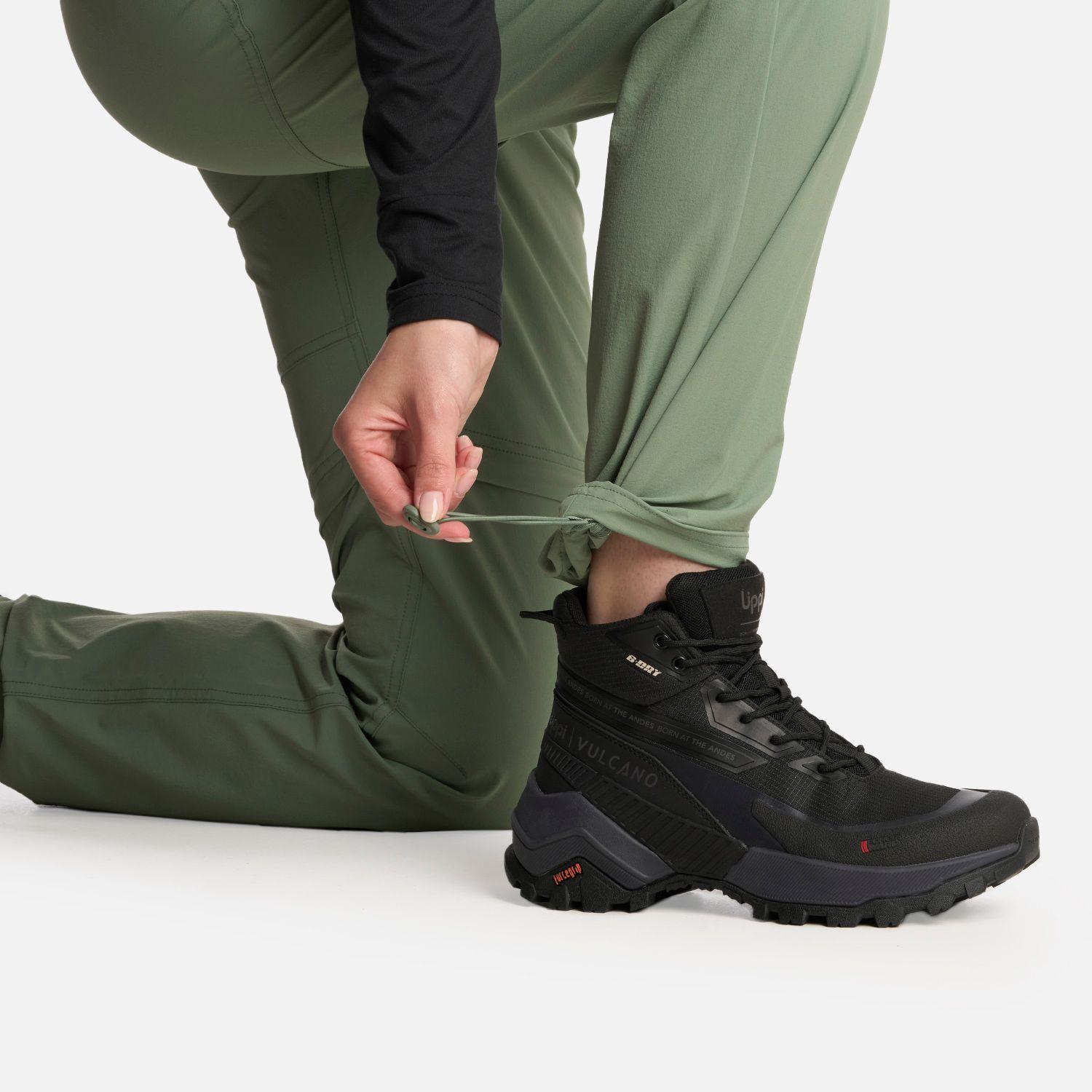 Pantalón Mujer Lennox Q-Dry Mix-2 Pants Jade Oscuro Lippi-5