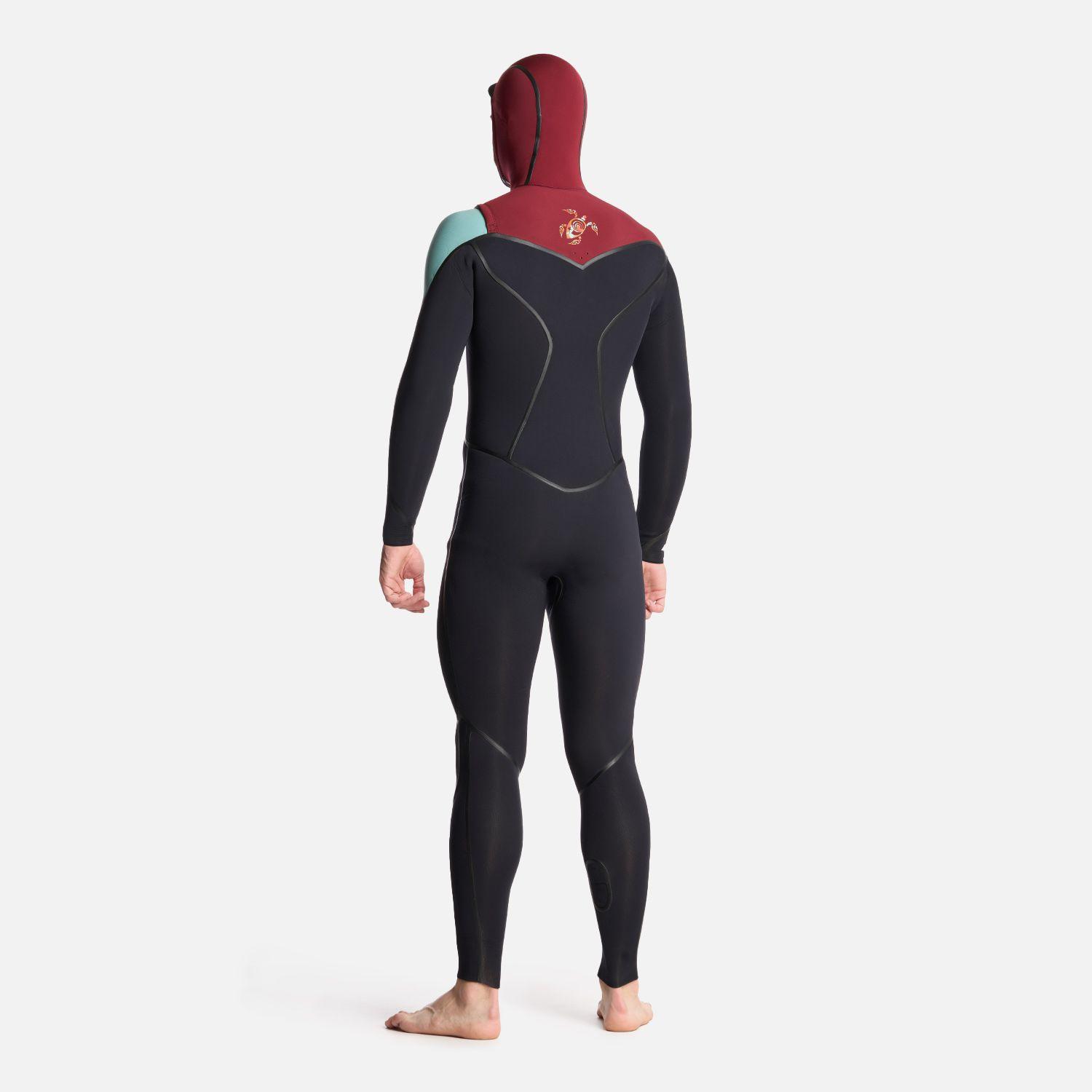 Traje de Surf Hombre Alerce 5:4:3 Negro Haka Honu I24-2