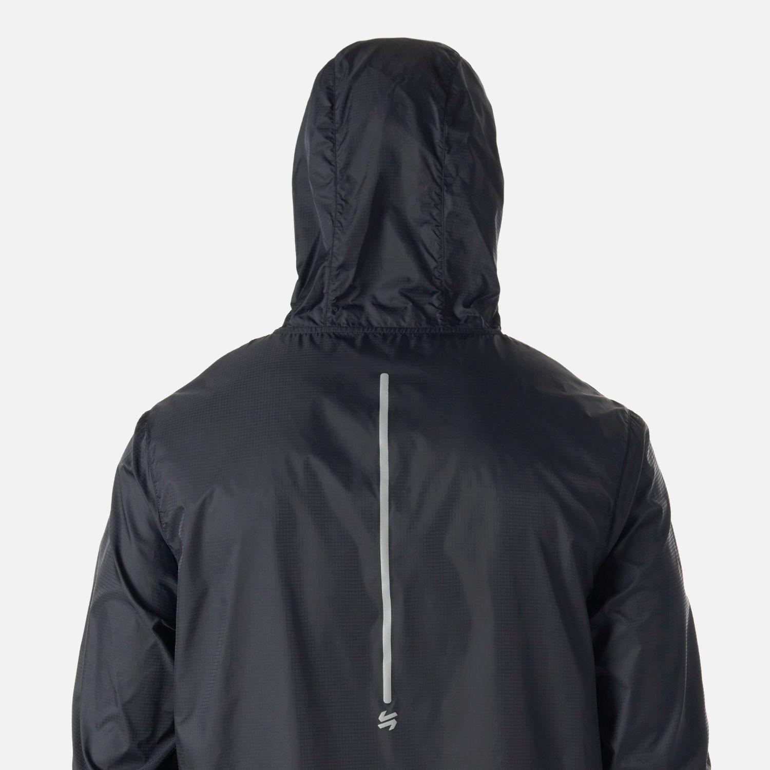 Chaqueta Hombre Built To Move Windbreaker Negro Vulcano-6