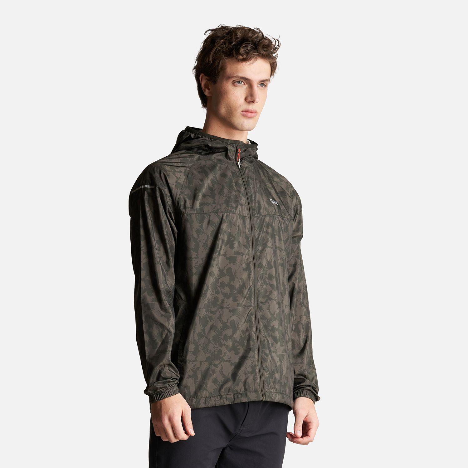 Chaqueta Hombre Nightfall WindBreaker Hoody Jacket Full Print Oliva Lippi-2
